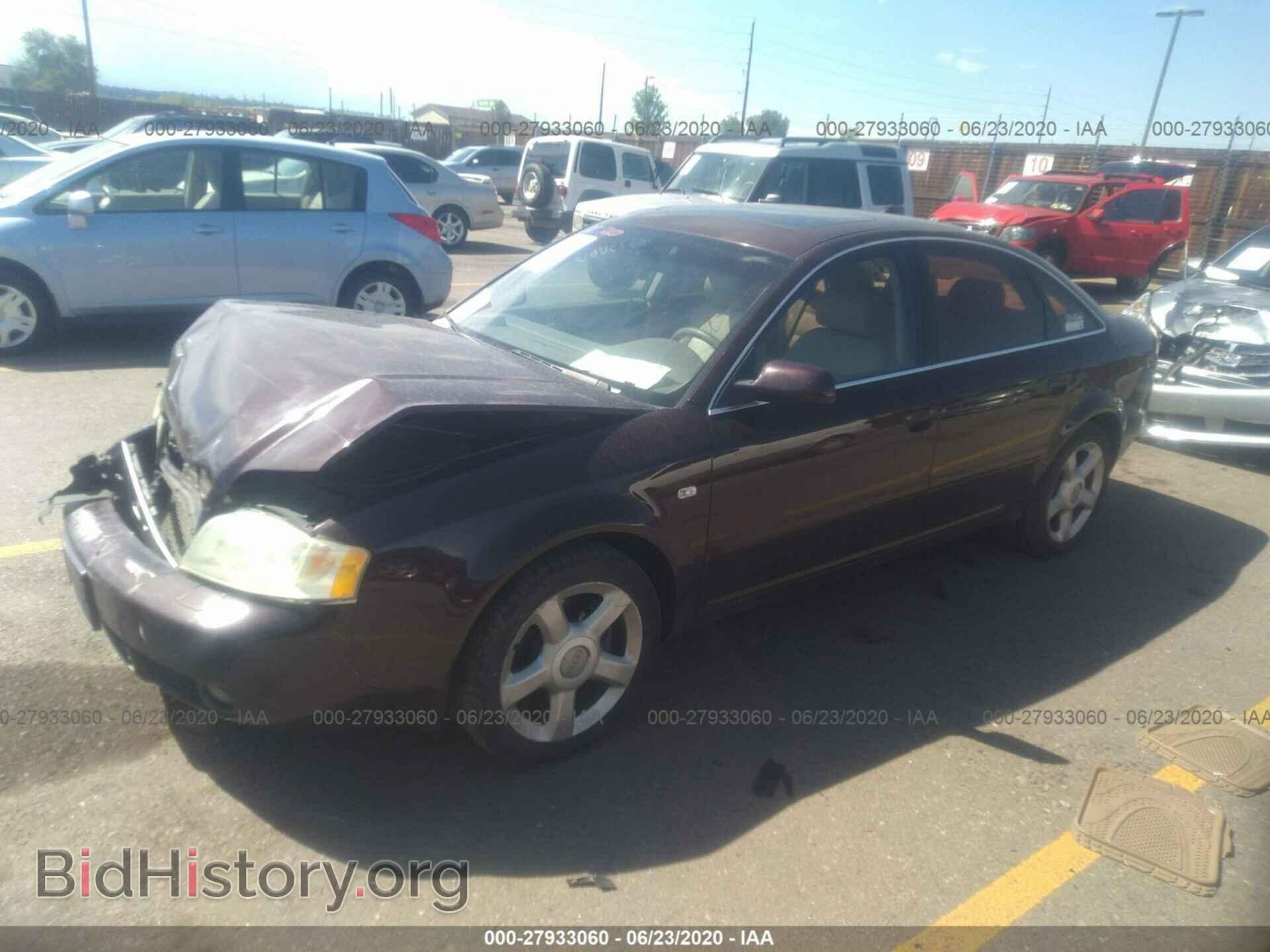2004 AUDI A6 - VIN: WAULT64B34N044616 - Фото 2