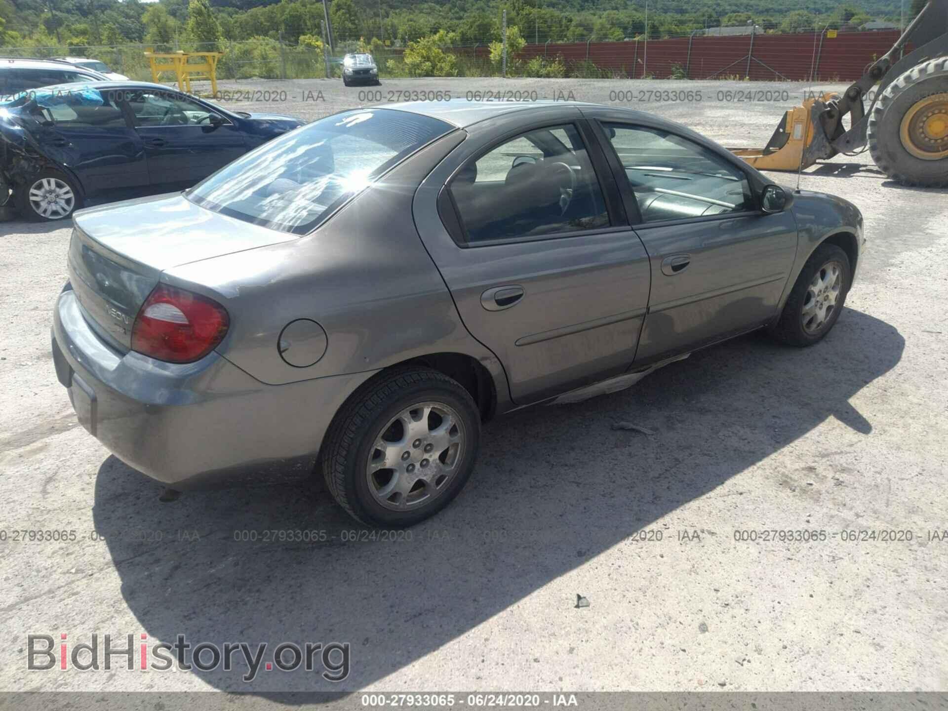 2005 DODGE NEON - VIN: 1B3ES56C95D189862 - Photo 4