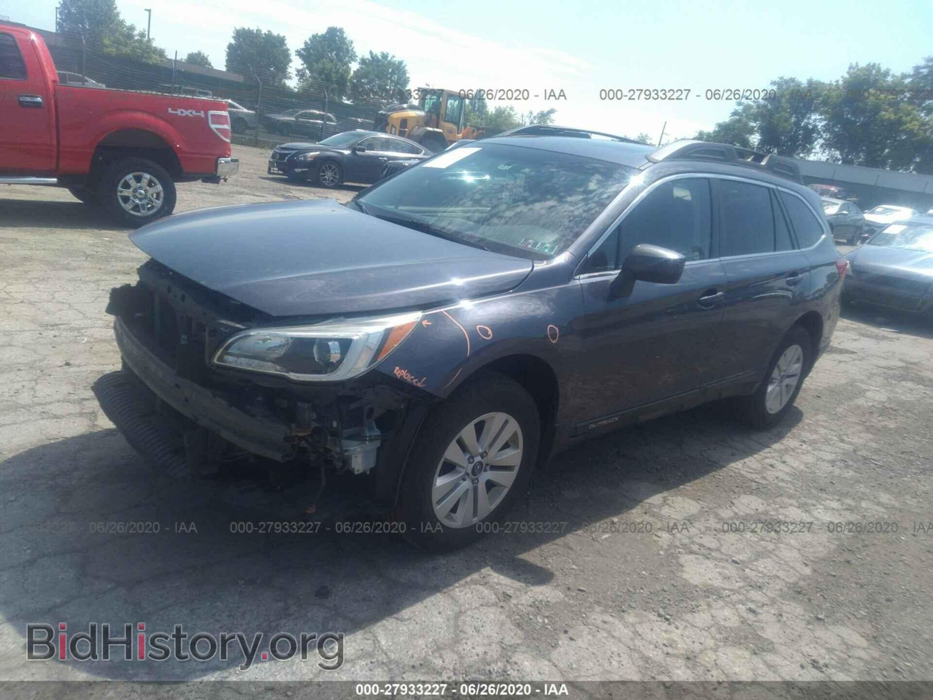 2015 SUBARU OUTBACK - VIN: 4S4BSAECXF3206067 - Фото 2