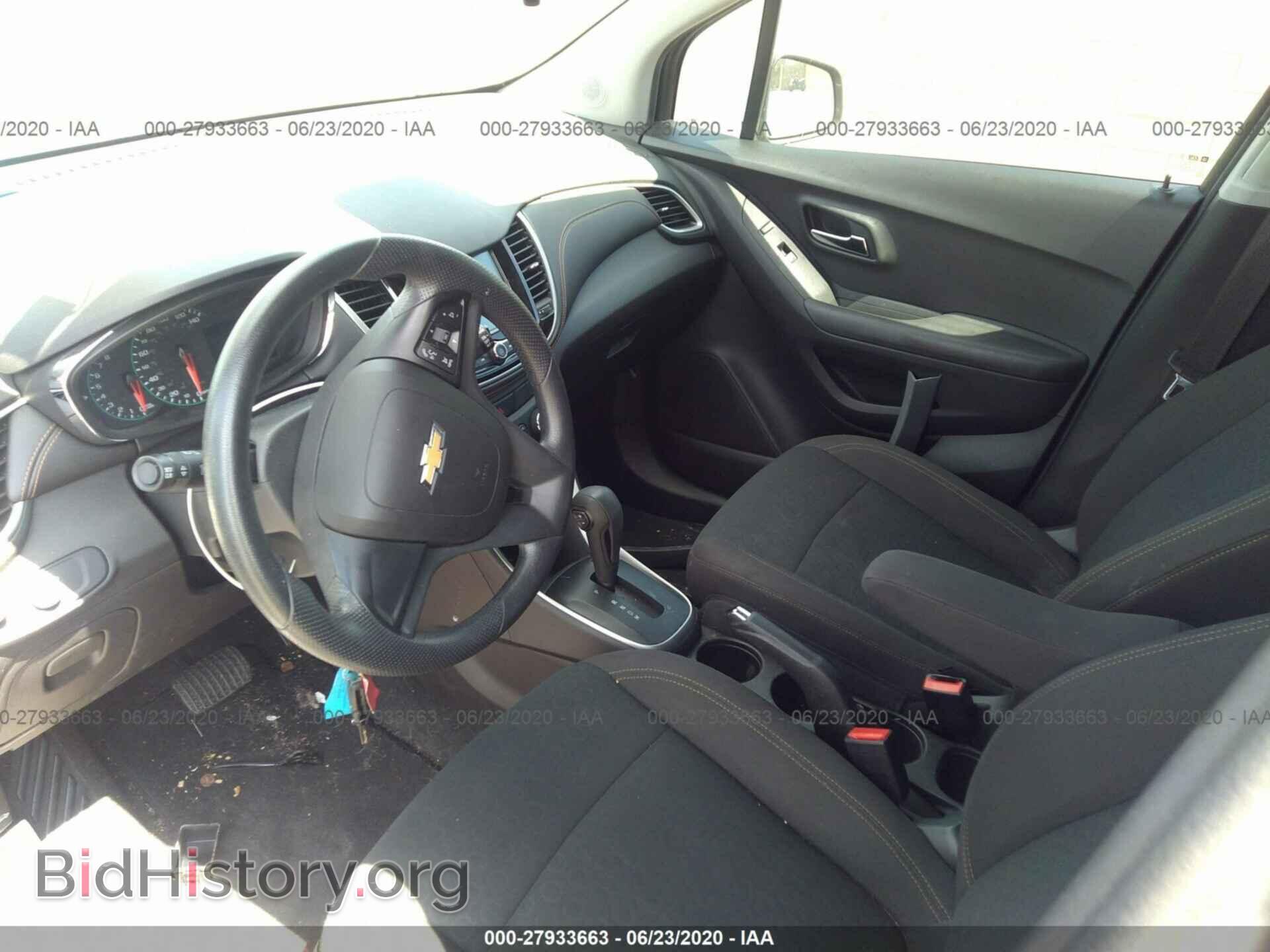 2017 CHEVROLET TRAX - VIN: KL7CJKSB9HB146995 - Фото 5
