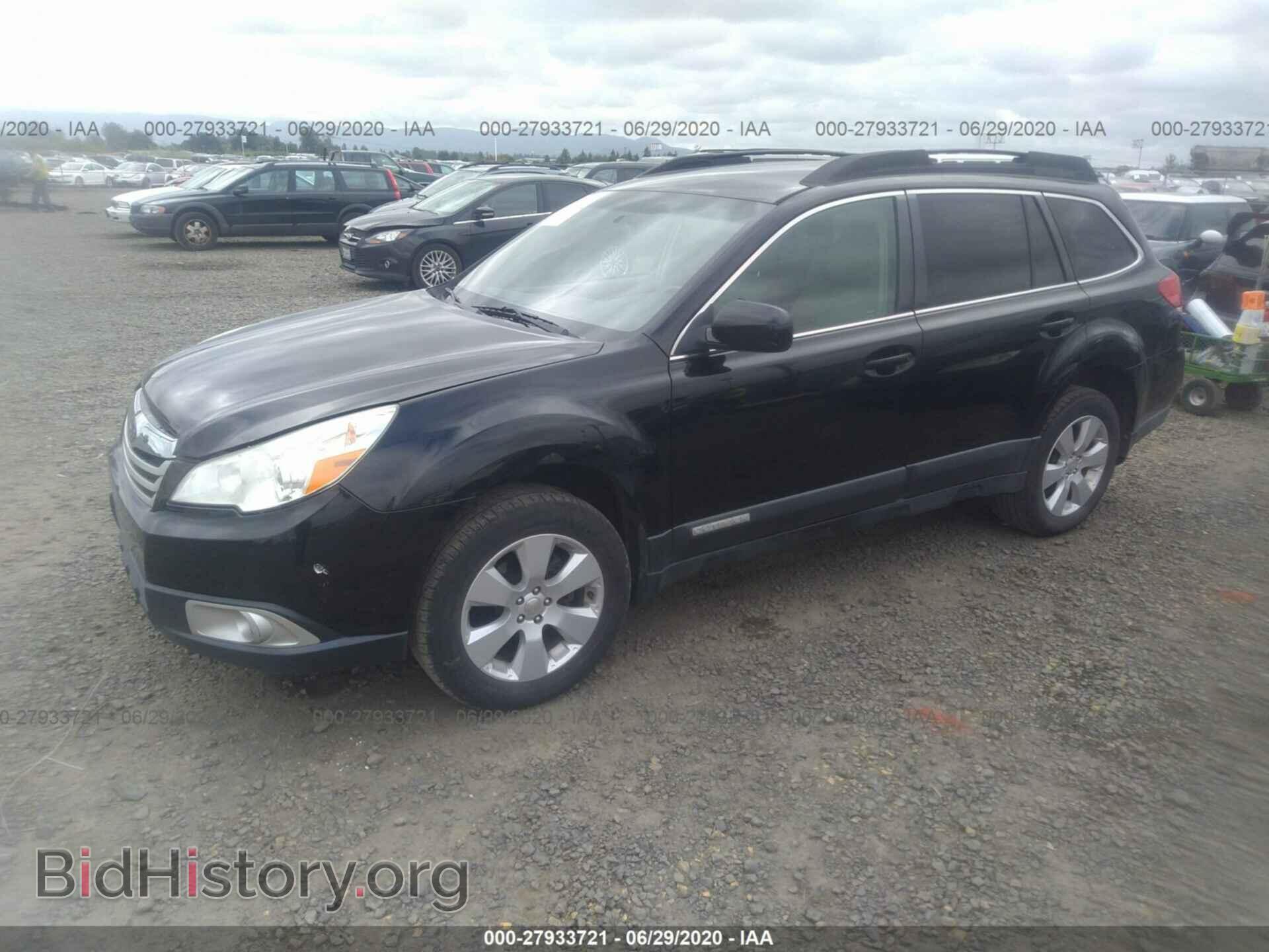 2011 SUBARU OUTBACK - VIN: 4S4BRBCC3B3365821 - Фото 2