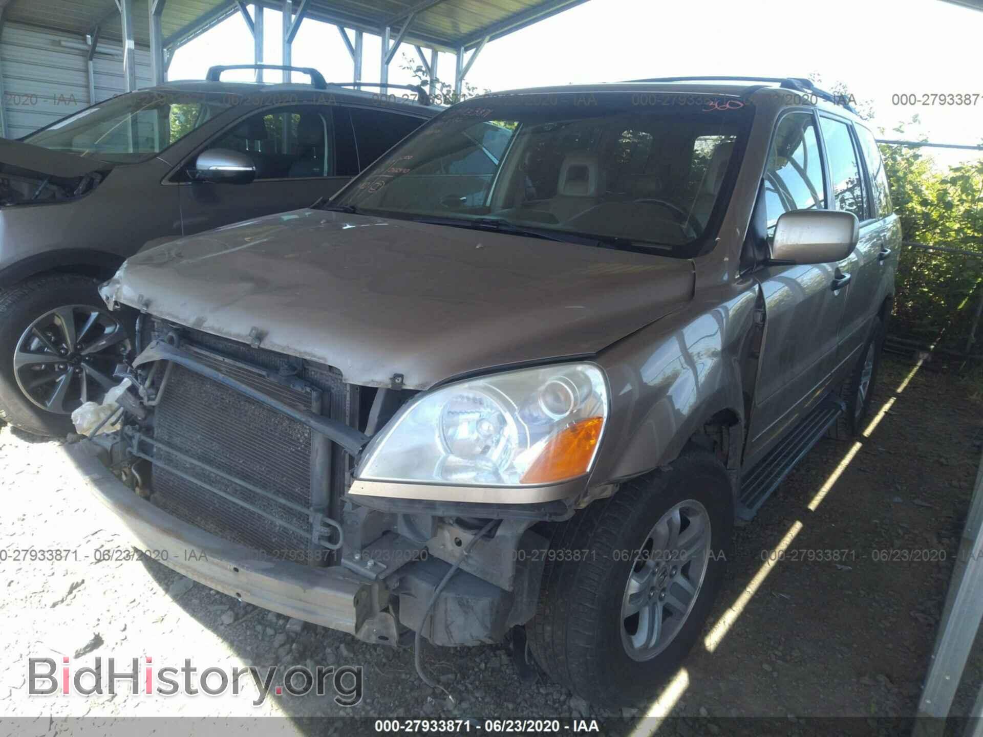 2005 HONDA PILOT - VIN: 2HKYF18575H549048 - Фото 2