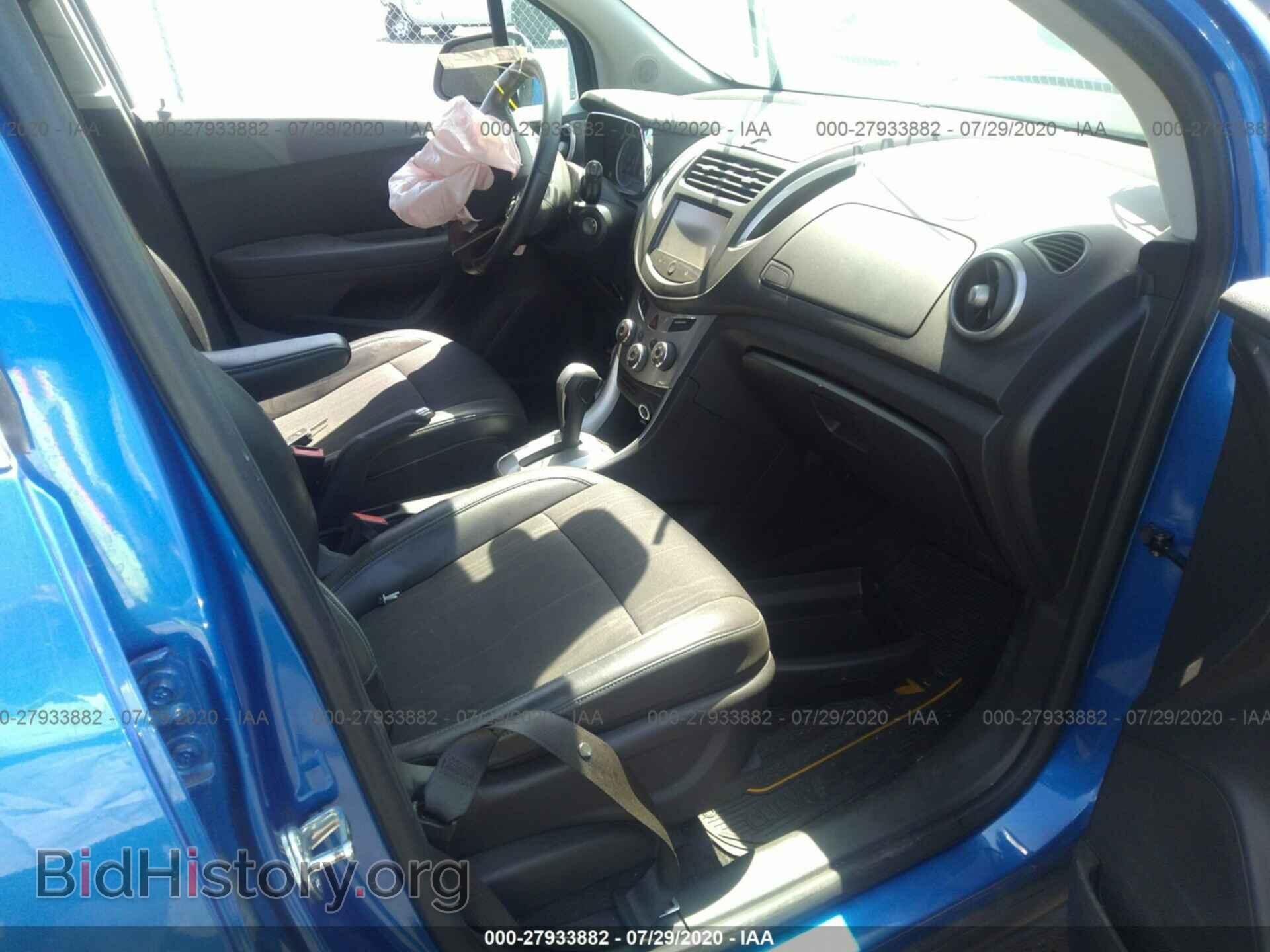 2015 CHEVROLET TRAX - VIN: KL7CJLSB3FB100596 - Photo 5
