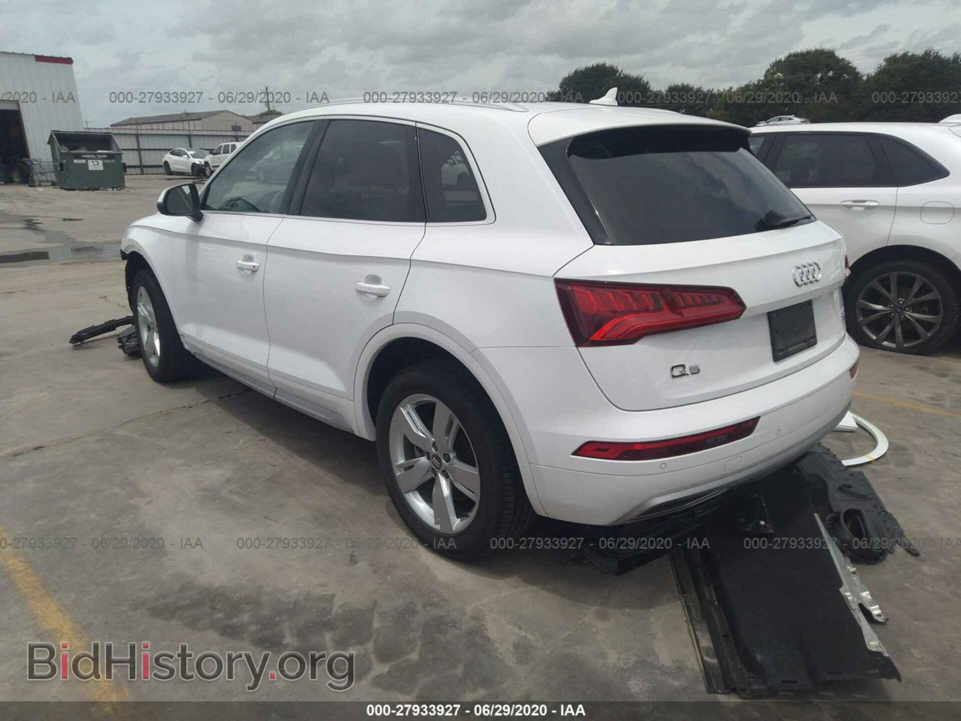 2018 AUDI Q5 - VIN: WA1BNAFY7J2035860 - Фото 3