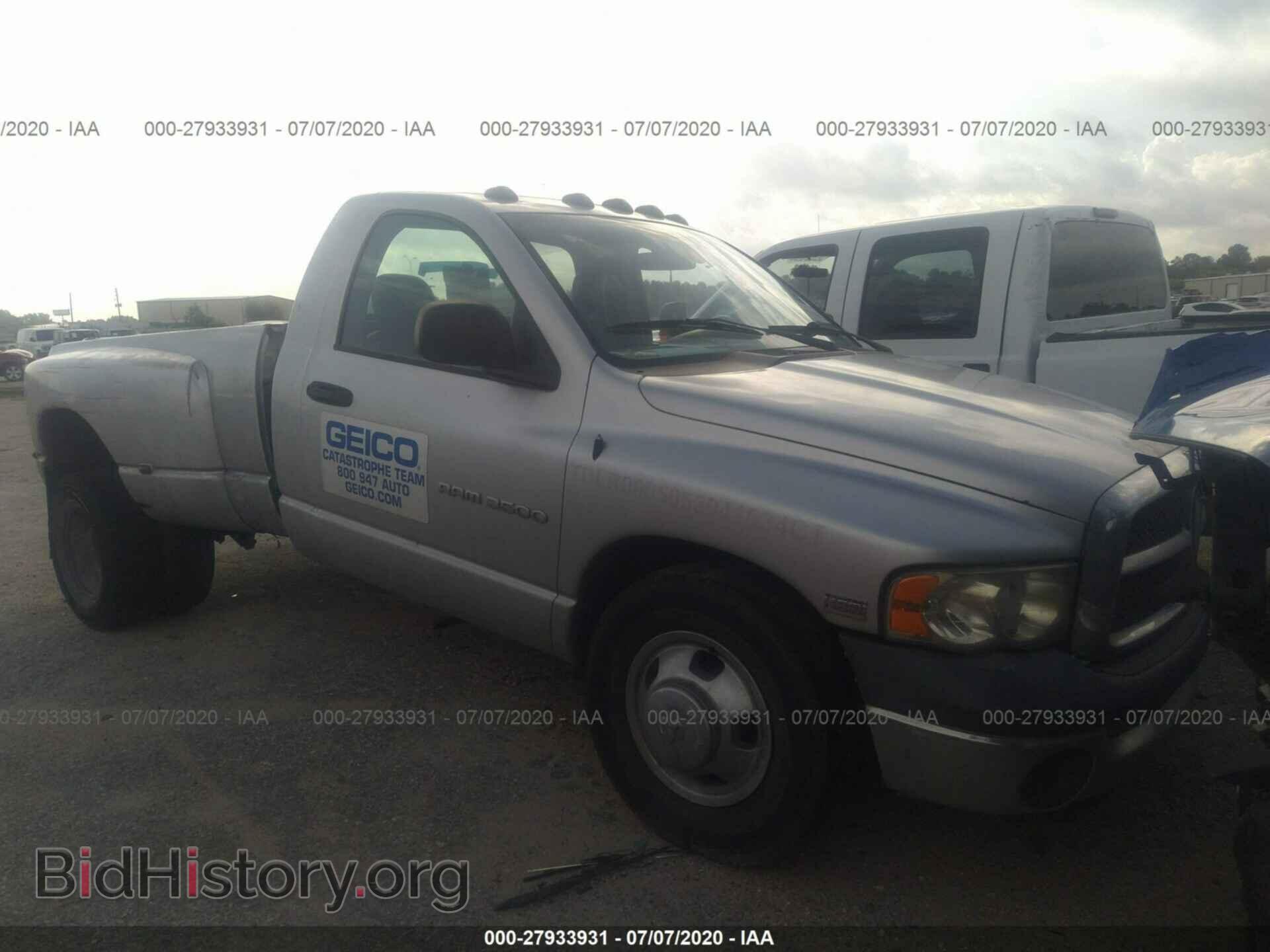 Фотография 3D7MA46D74G240461 - DODGE RAM 3500 2004