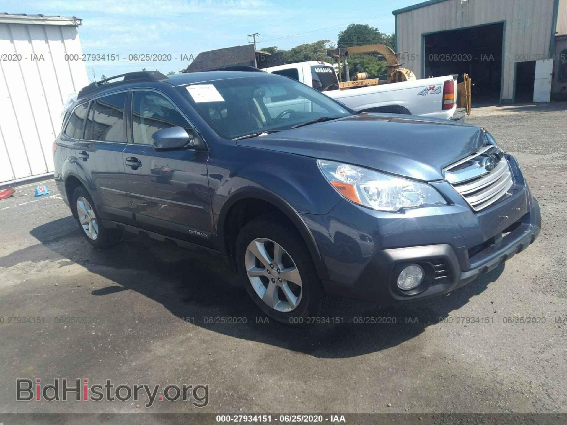 Фотография 4S4BRBLC4E3267563 - SUBARU OUTBACK 2014