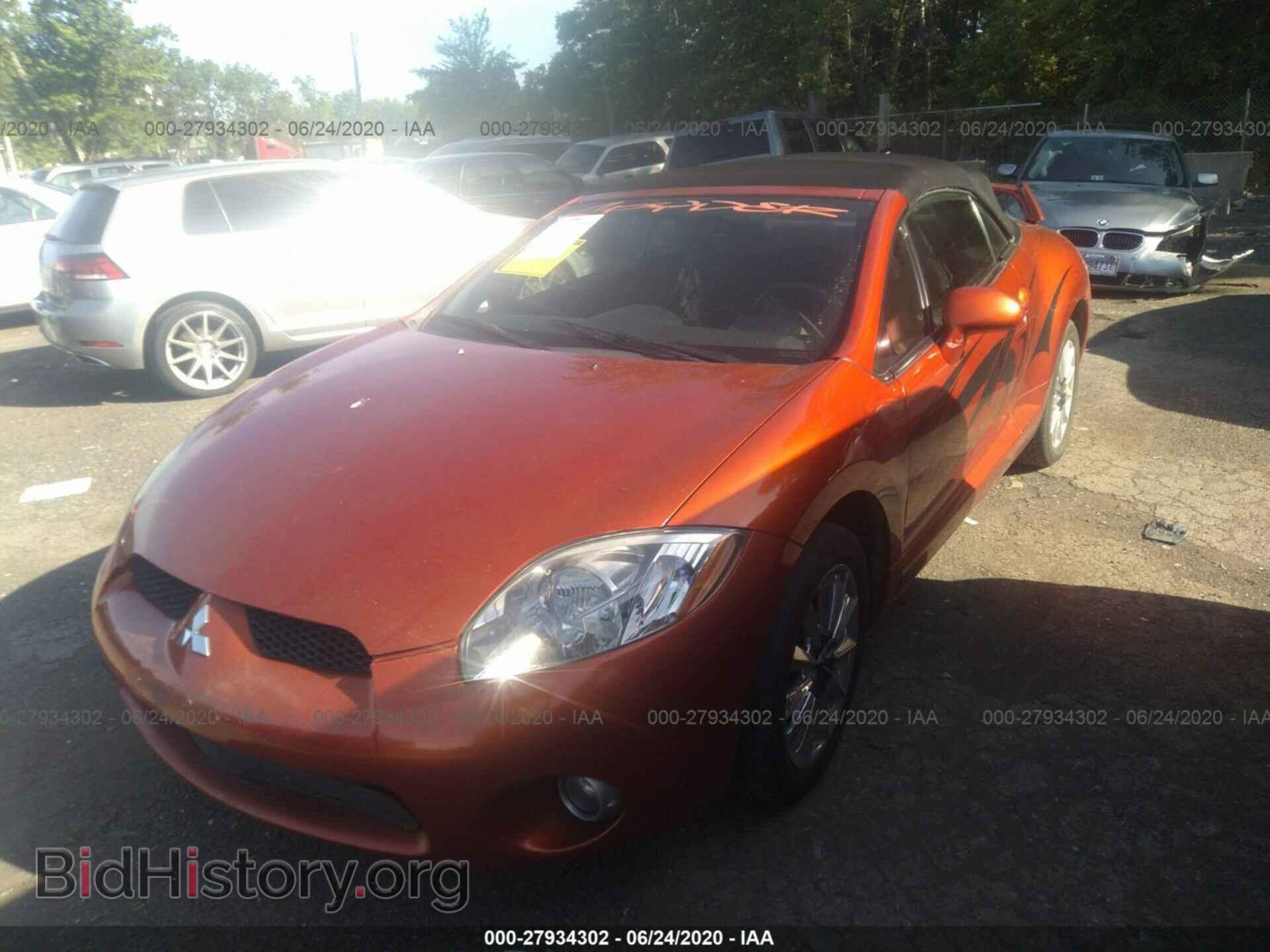2007 MITSUBISHI ECLIPSE - VIN: 4A3AL25F87E028336 - Photo 2