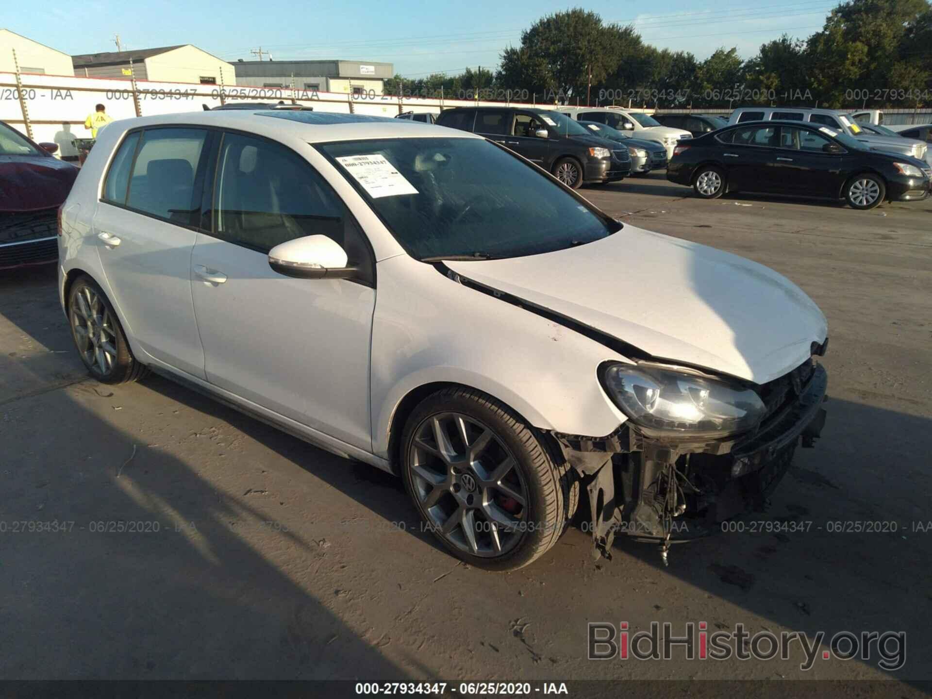 Photo WVWGV7AJ6DW138838 - VOLKSWAGEN GTI 2013