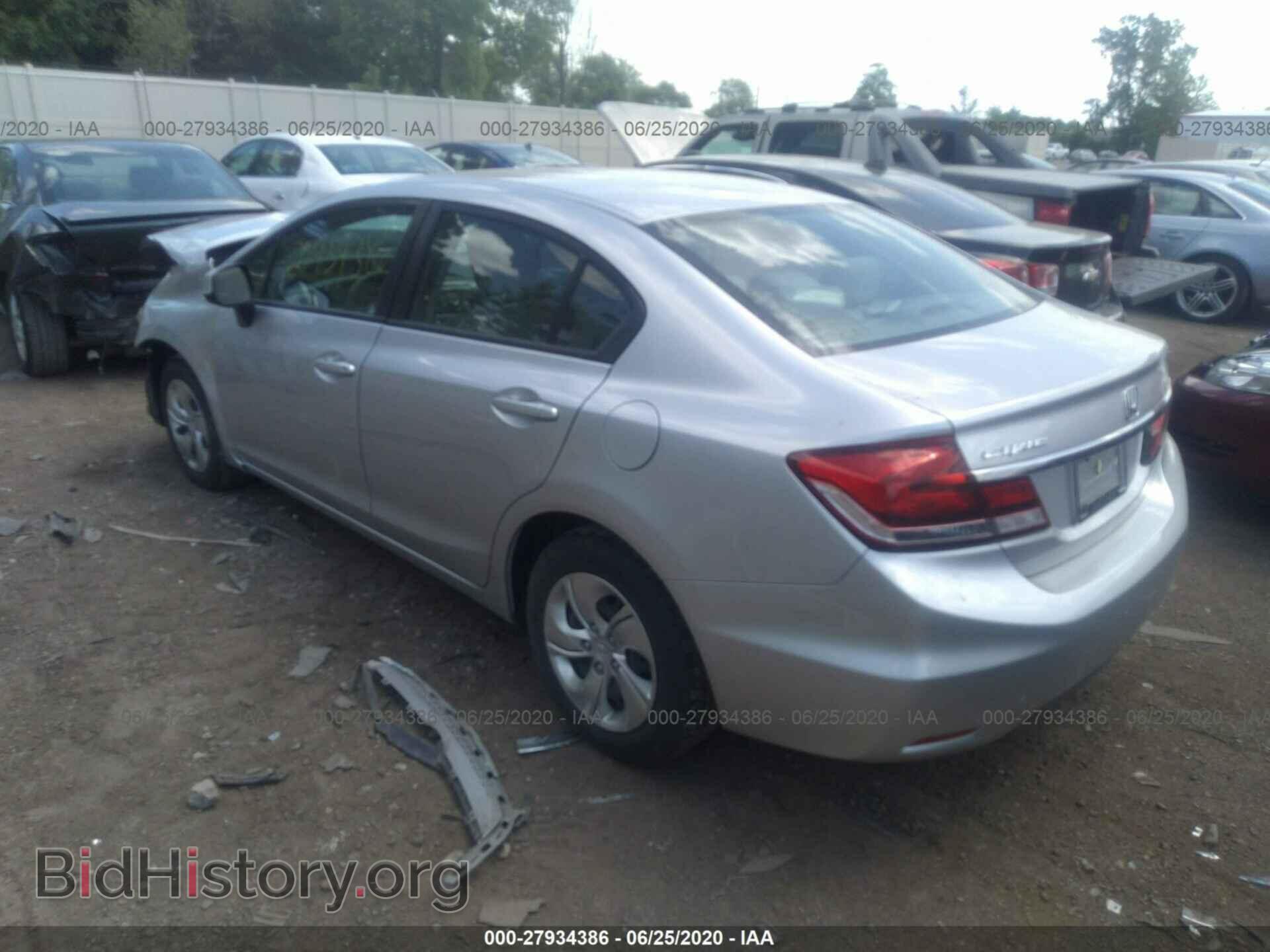 2013 HONDA CIVIC - VIN: 19XFB2F59DE078034 - Фото 3