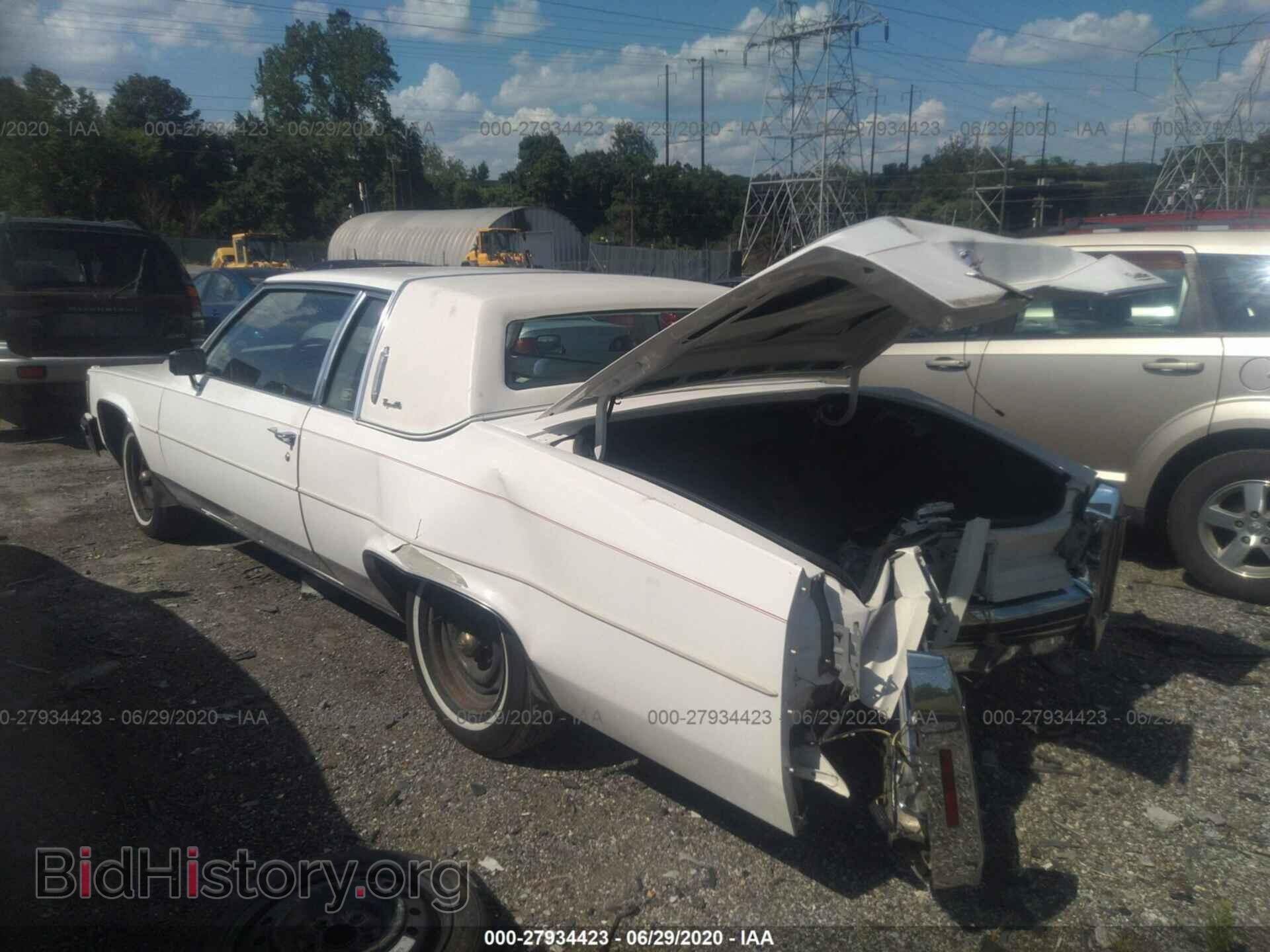 1984 CADILLAC DEVILLE - VIN: 1G6AM4785E9144869 - Photo 3