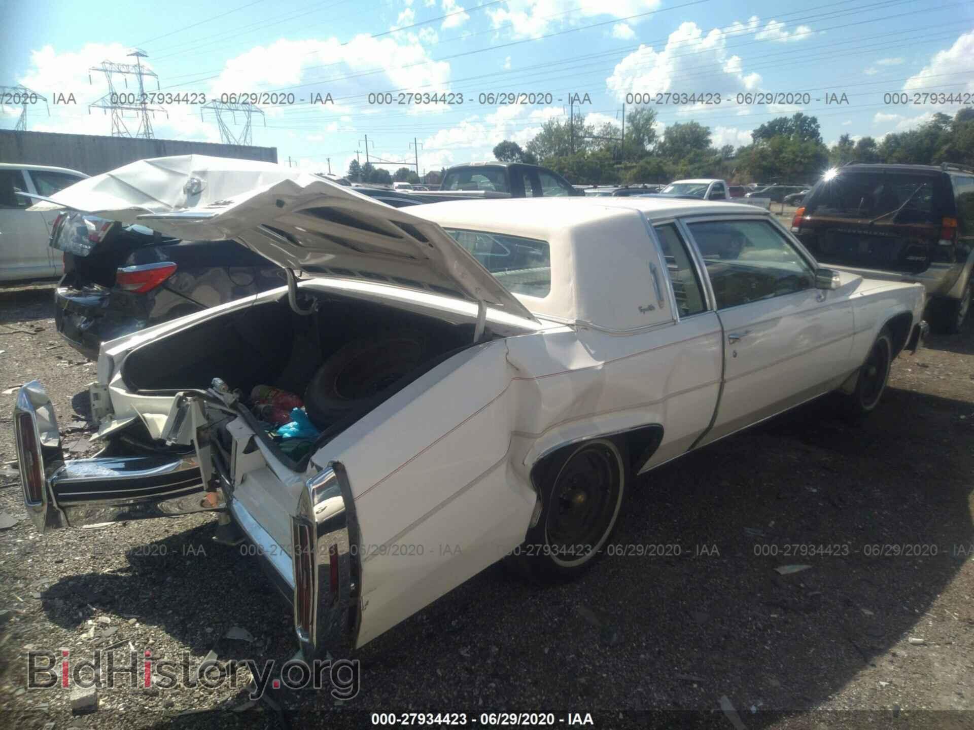 1984 CADILLAC DEVILLE - VIN: 1G6AM4785E9144869 - Photo 4