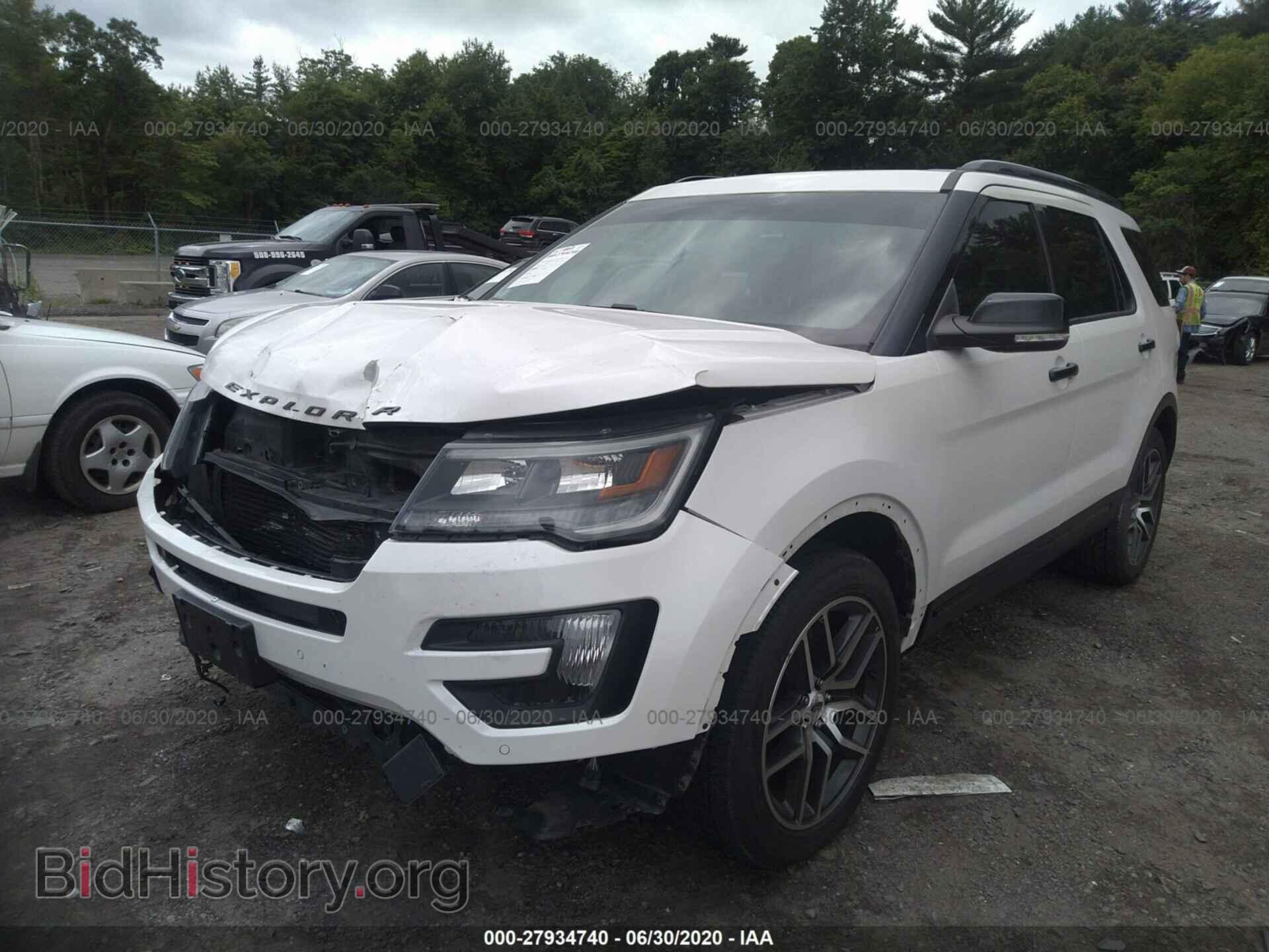 2016 FORD EXPLORER - VIN: 1FM5K8GT5GGB30075 - Фото 2