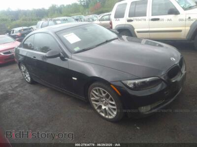 2008 BMW 335 XI, черный — VIN WBAWC73568E065495, IAAI