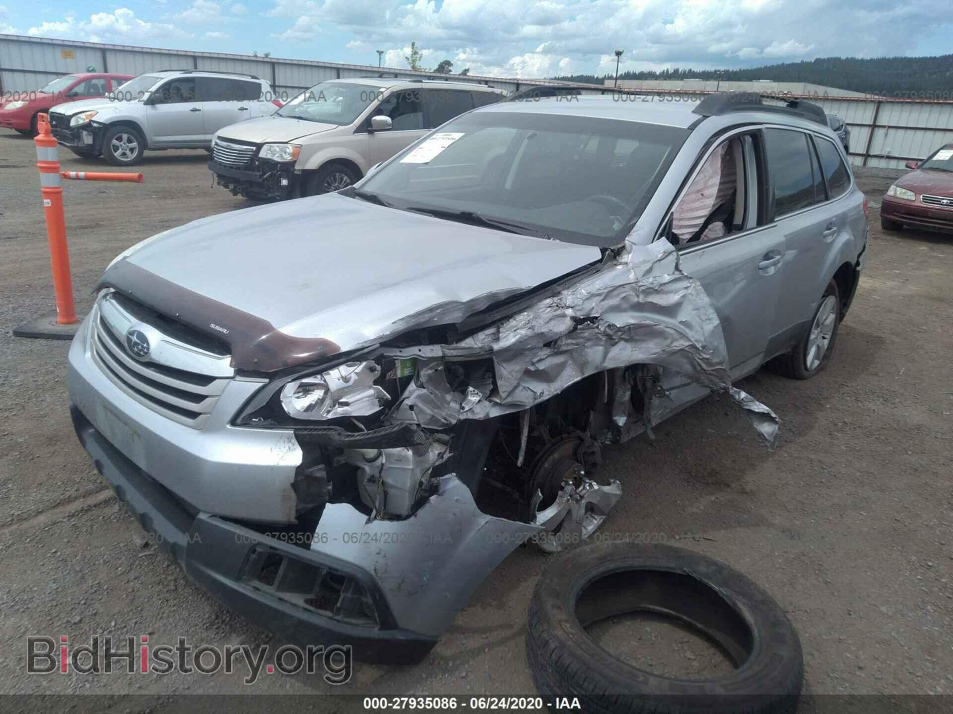 2012 SUBARU OUTBACK - VIN: 4S4BRBCCXC3219191 - Фото 2