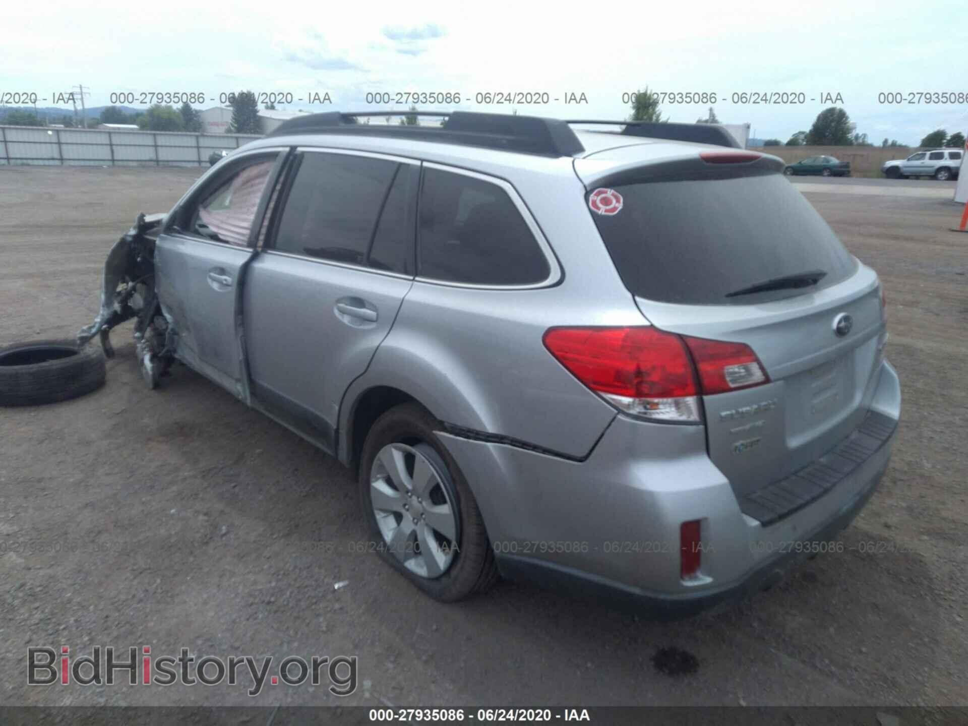2012 SUBARU OUTBACK - VIN: 4S4BRBCCXC3219191 - Фото 3