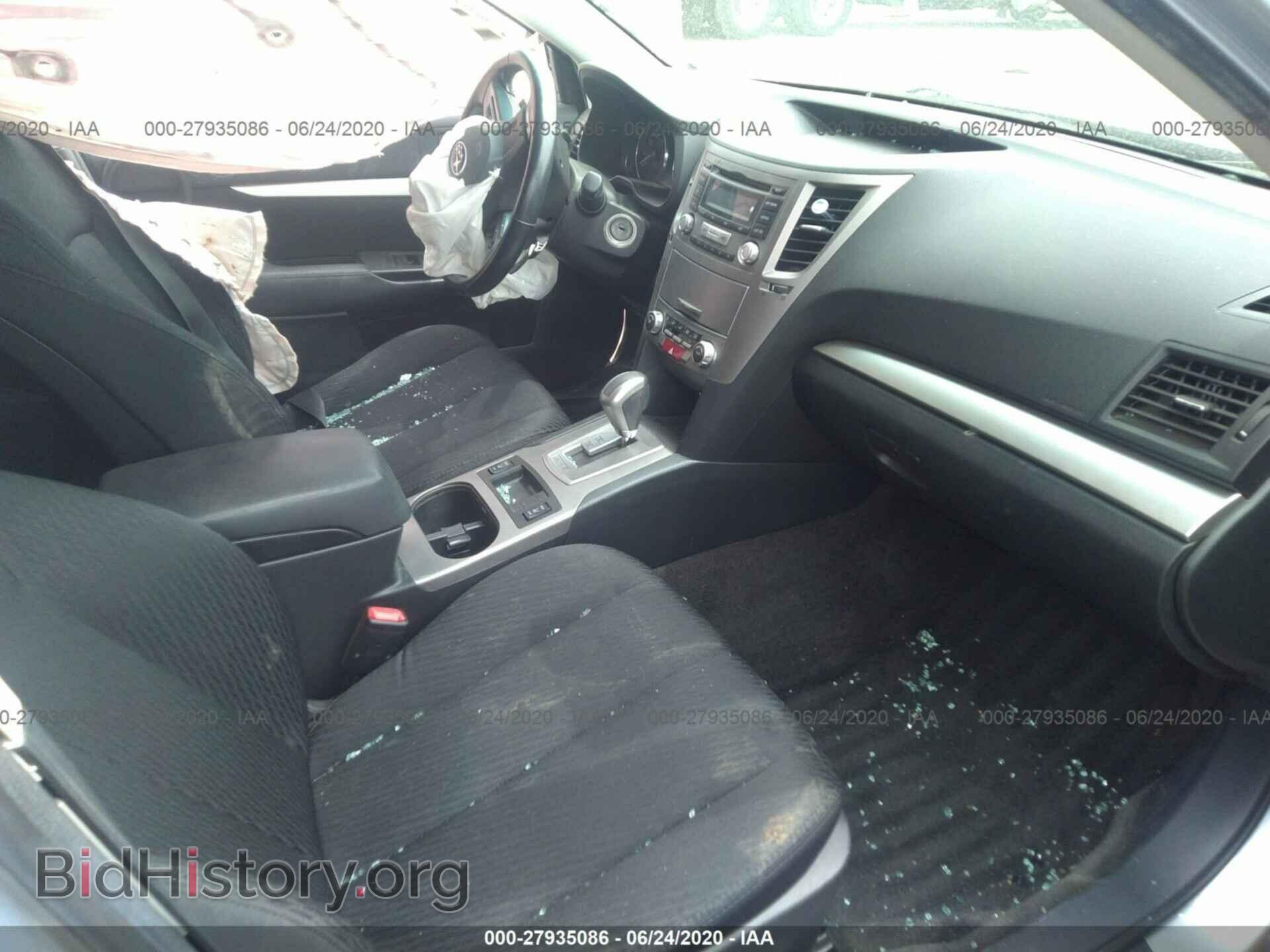 2012 SUBARU OUTBACK - VIN: 4S4BRBCCXC3219191 - Фото 5