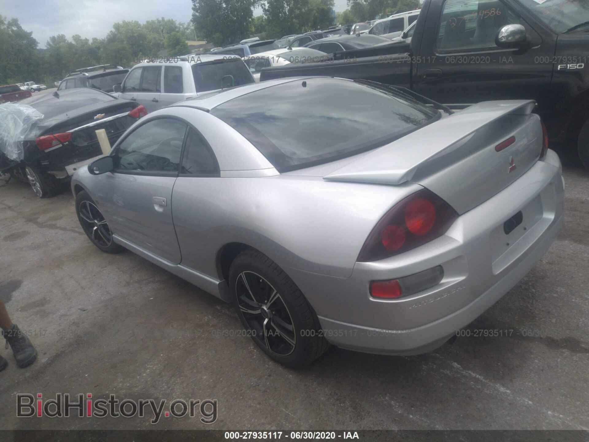 2000 MITSUBISHI ECLIPSE - VIN: 4A3AC54L3YE143226 - Фото 3