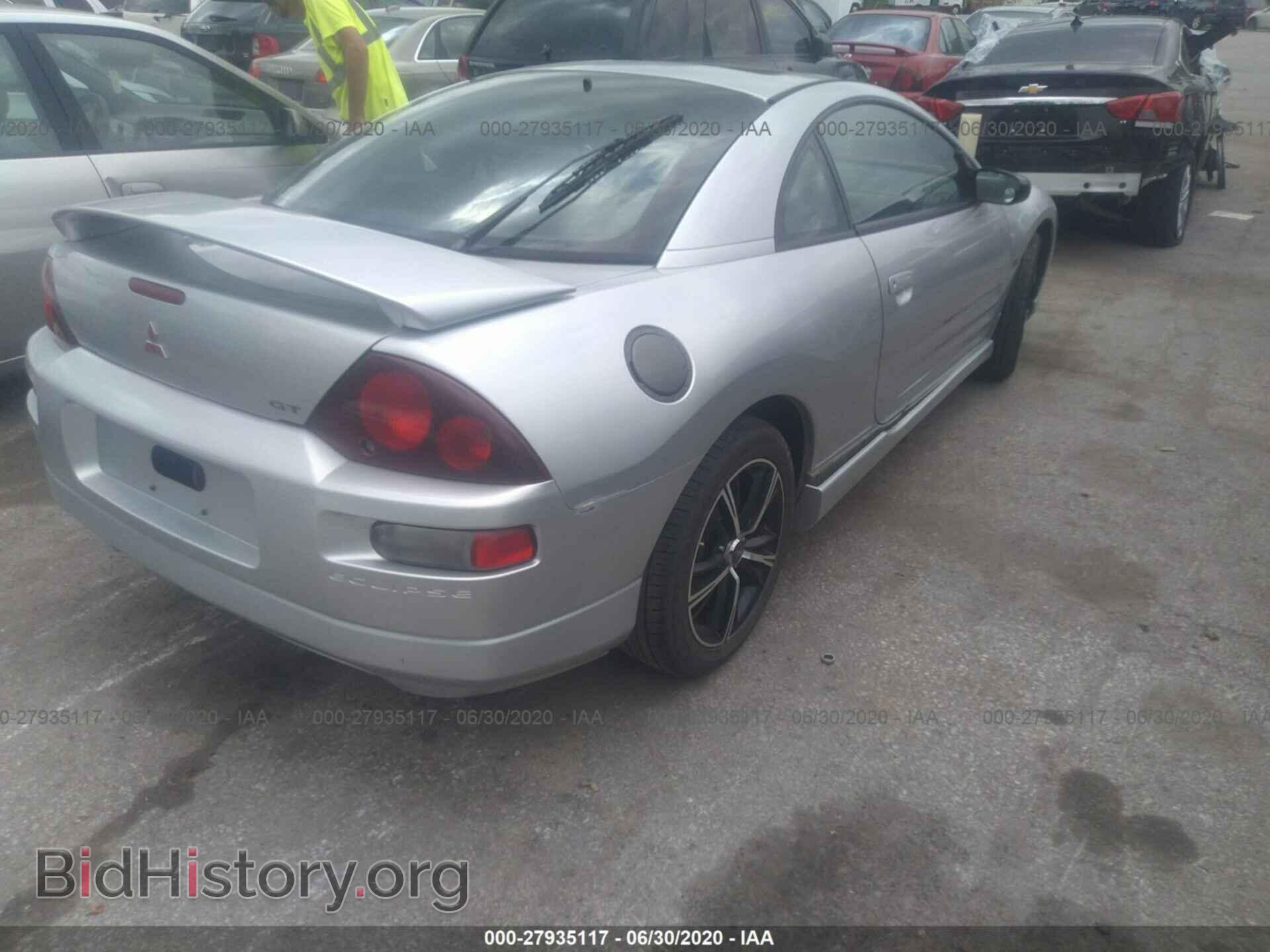 2000 MITSUBISHI ECLIPSE - VIN: 4A3AC54L3YE143226 - Фото 4