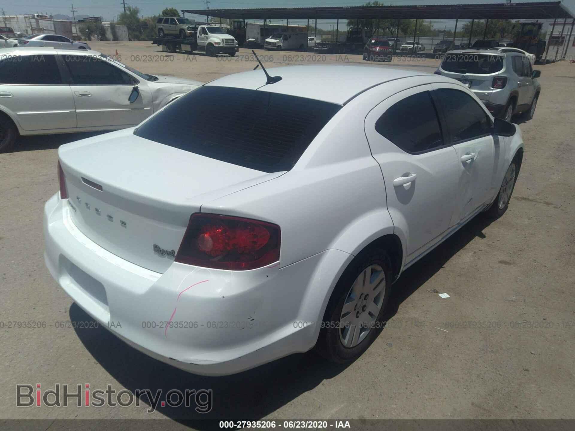 2012 DODGE AVENGER - VIN: 1C3CDZAB0CN220434 - Photo 4