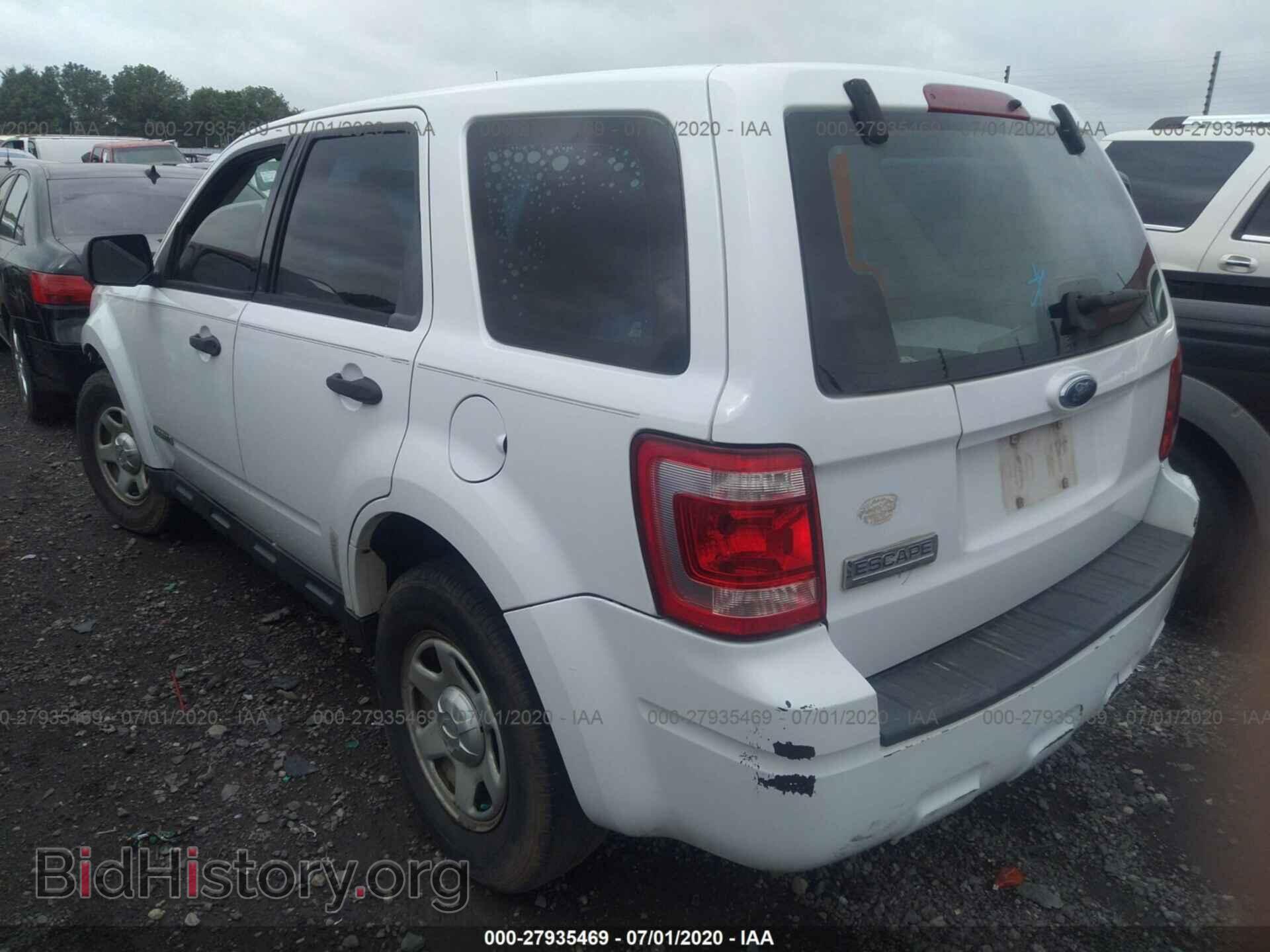 2008 FORD ESCAPE - VIN: 1FMCU02Z48KB33255 - Фото 3
