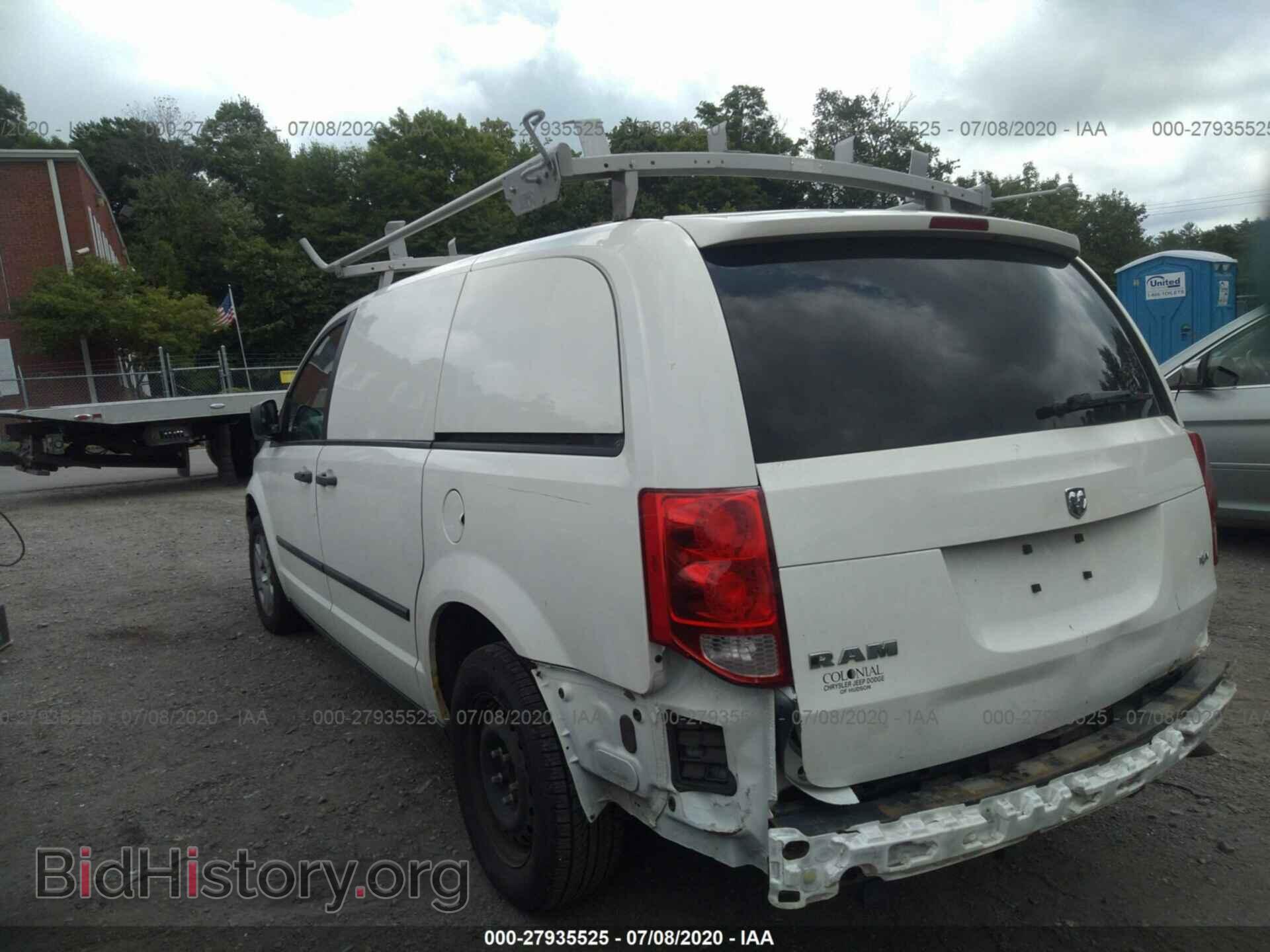 2013 RAM CARGO VAN - VIN: 2C4JRGAG3DR710438 - Фото 3