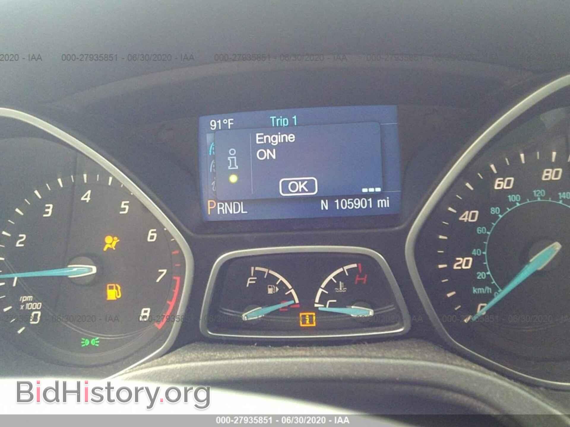 2014 FORD FOCUS - VIN: 1FADP3F26EL248952 - Фото 7