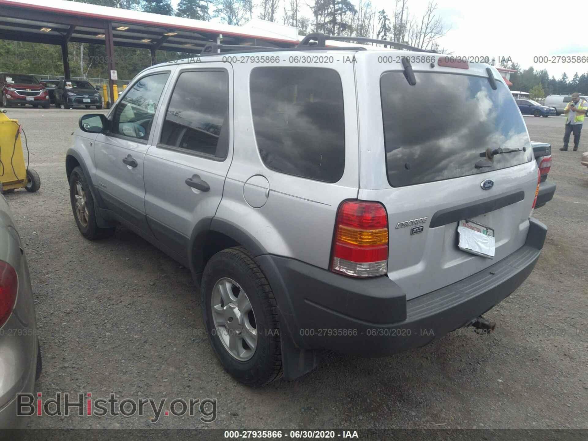 2002 FORD ESCAPE - VIN: 1FMYU04152KA49949 - Фото 3