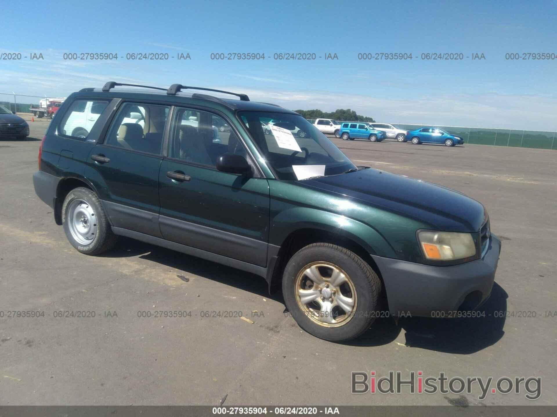 Photo JF1SG63693G763319 - SUBARU FORESTER 2003