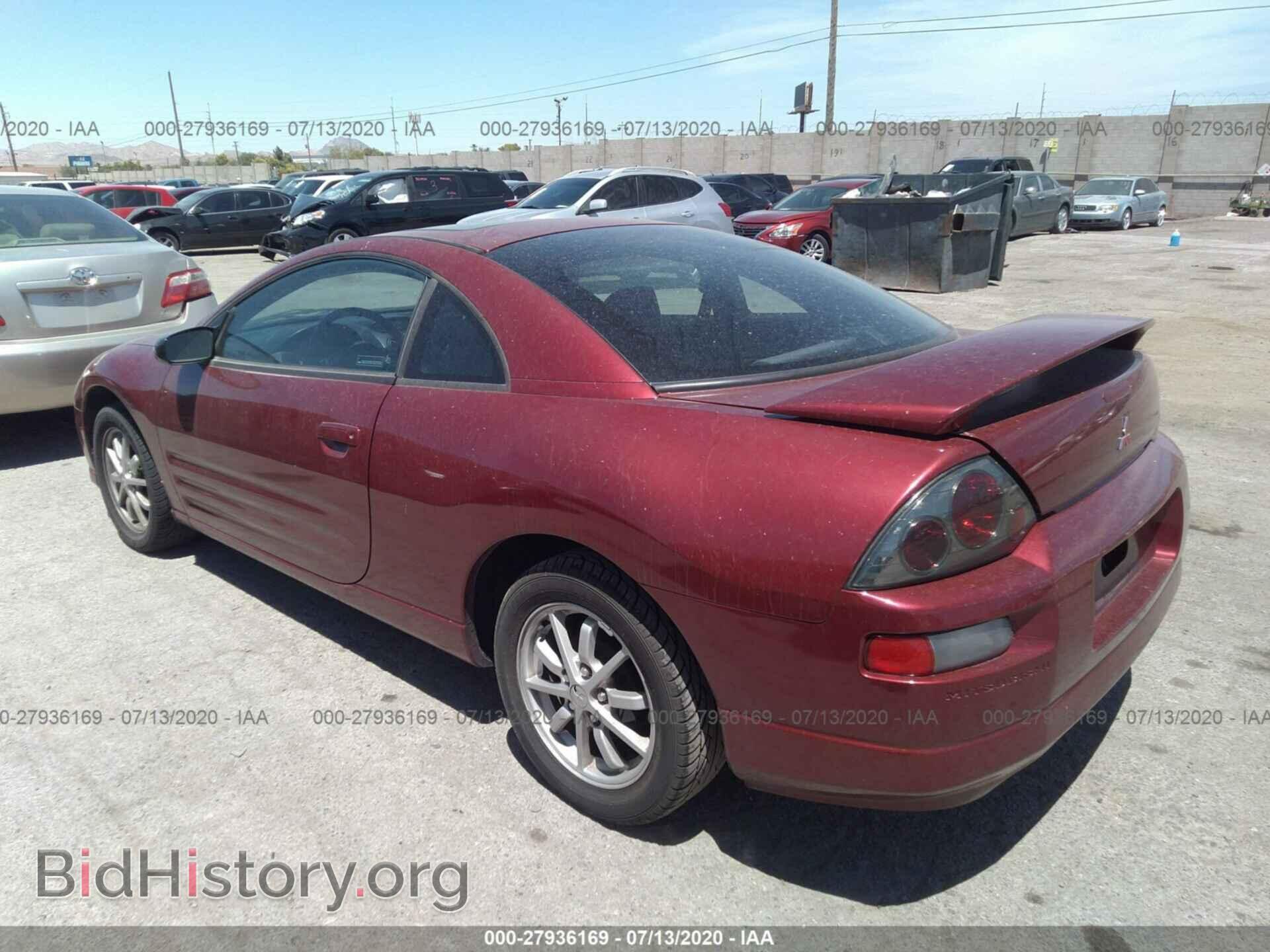 2001 MITSUBISHI ECLIPSE - VIN: 4A3AC44G11E041913 - Photo 3