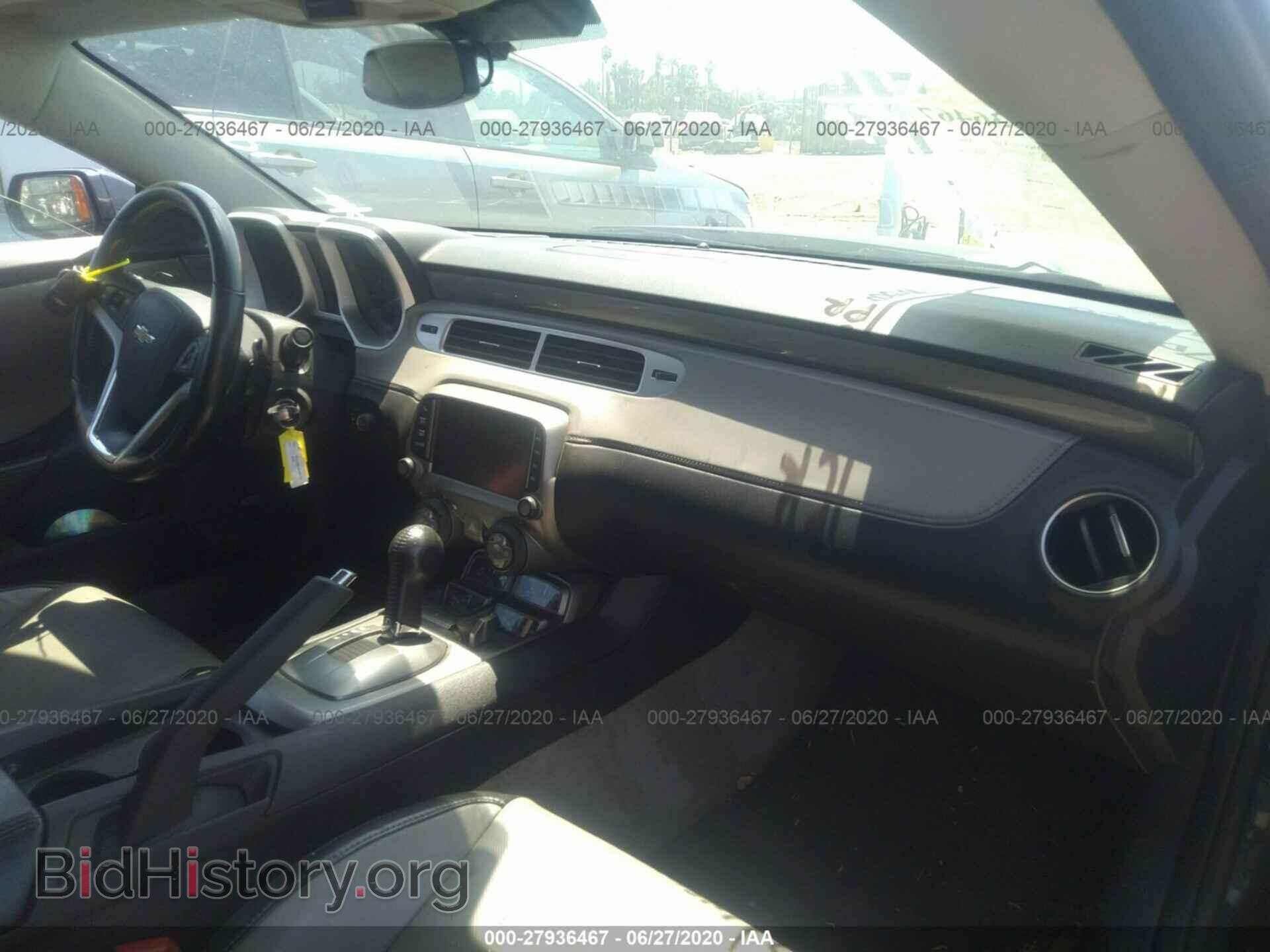 2013 CHEVROLET CAMARO - VIN: 2G1FC1E30D9153475 - Фото 5