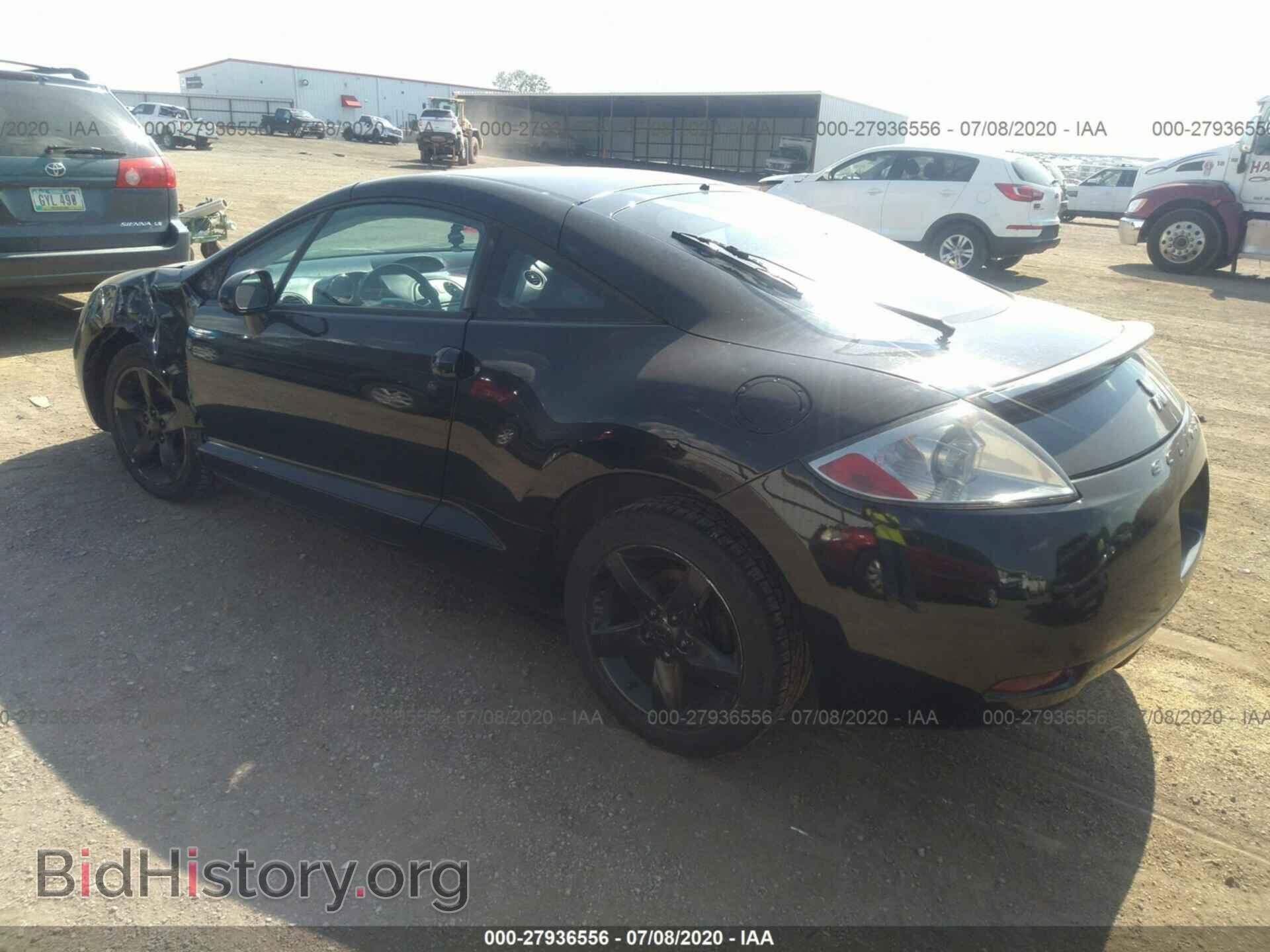 2006 MITSUBISHI ECLIPSE - VIN: 4A3AK34T76E030285 - Фото 3