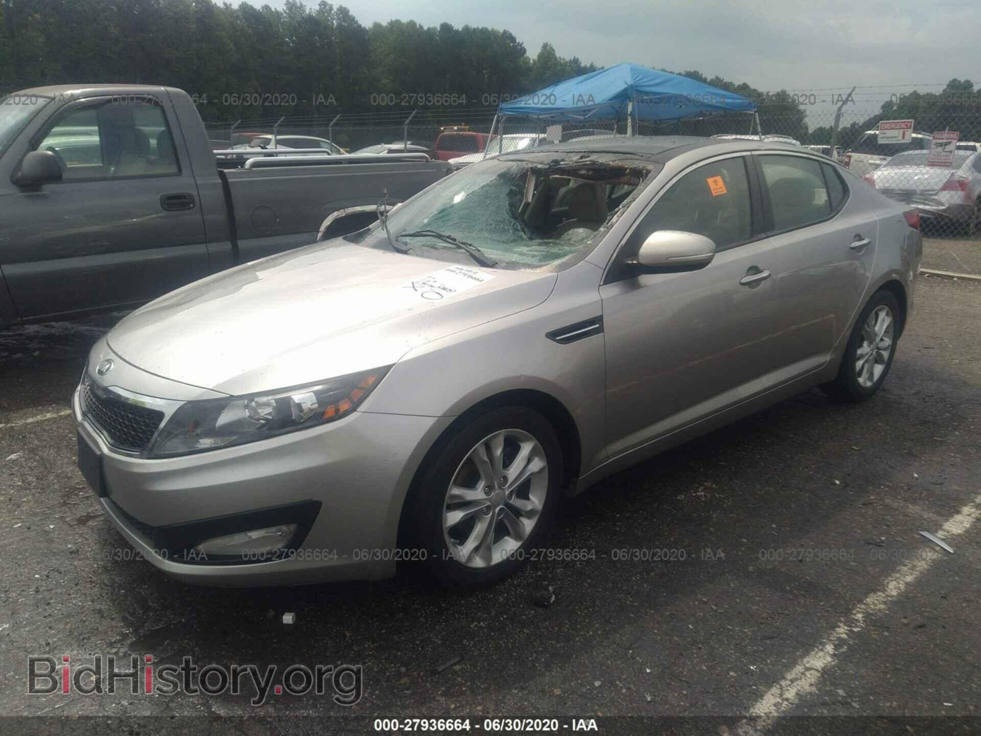 2013 KIA OPTIMA - VIN: 5XXGN4A70DG251138 - Фото 2