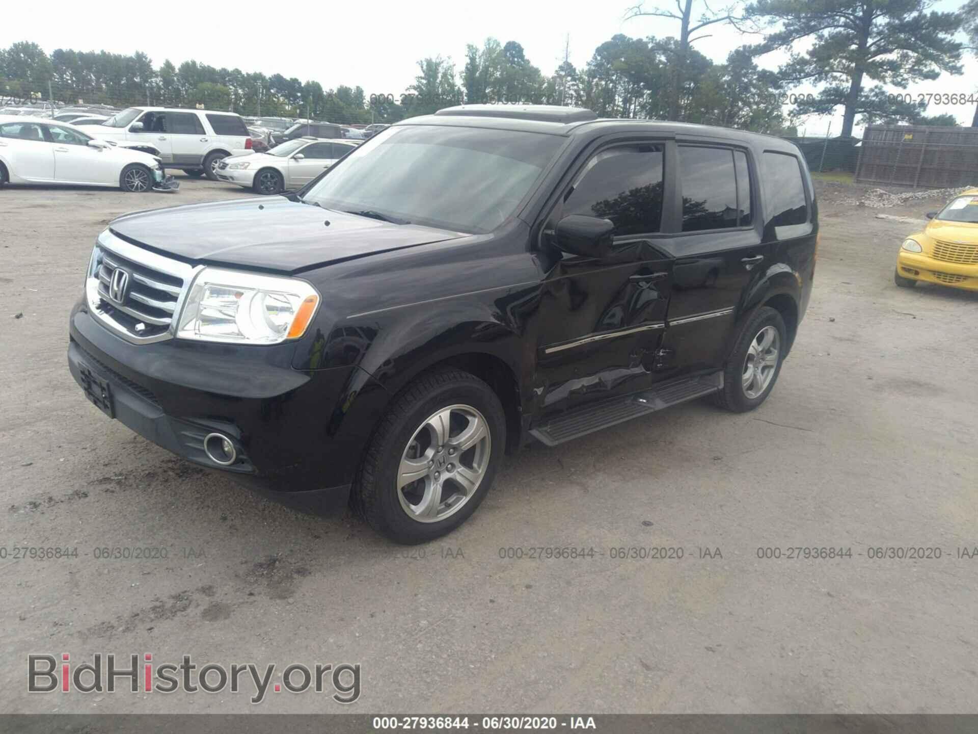 2014 HONDA PILOT - VIN: 5FNYF4H73EB001193 - Photo 2