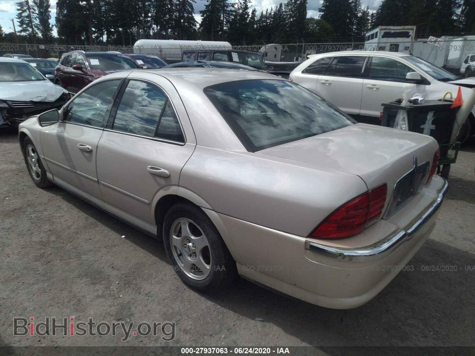 2000 LINCOLN LS - VIN: 1LNHM86S9YY761066 - Photo 3