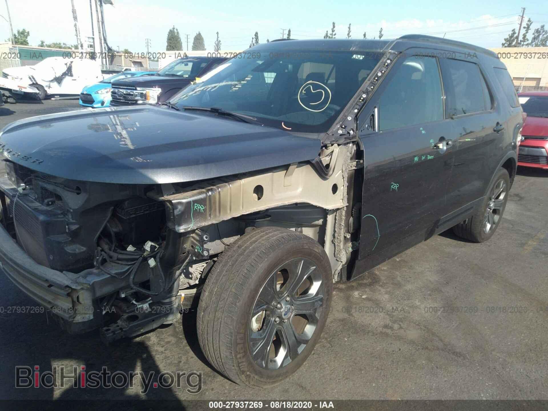 2018 FORD EXPLORER - VIN: 1FM5K8GT0JGA80595 - Фото 2