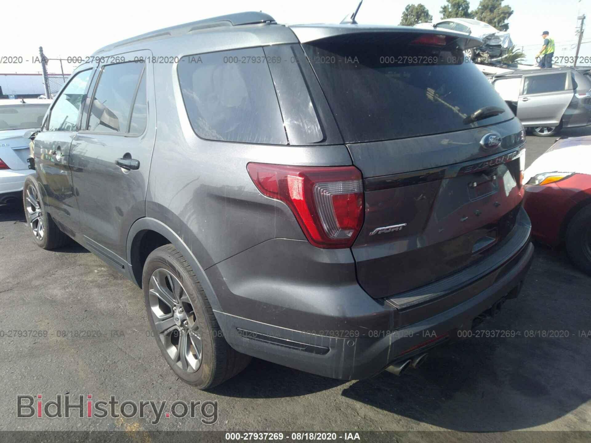 2018 FORD EXPLORER - VIN: 1FM5K8GT0JGA80595 - Фото 3
