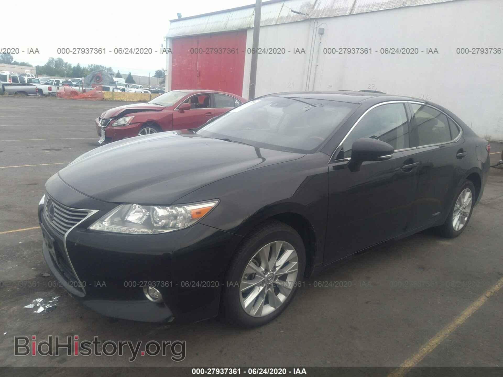 2014 LEXUS ES 300H - VIN: JTHBW1GG6E2039251 - Фото 2