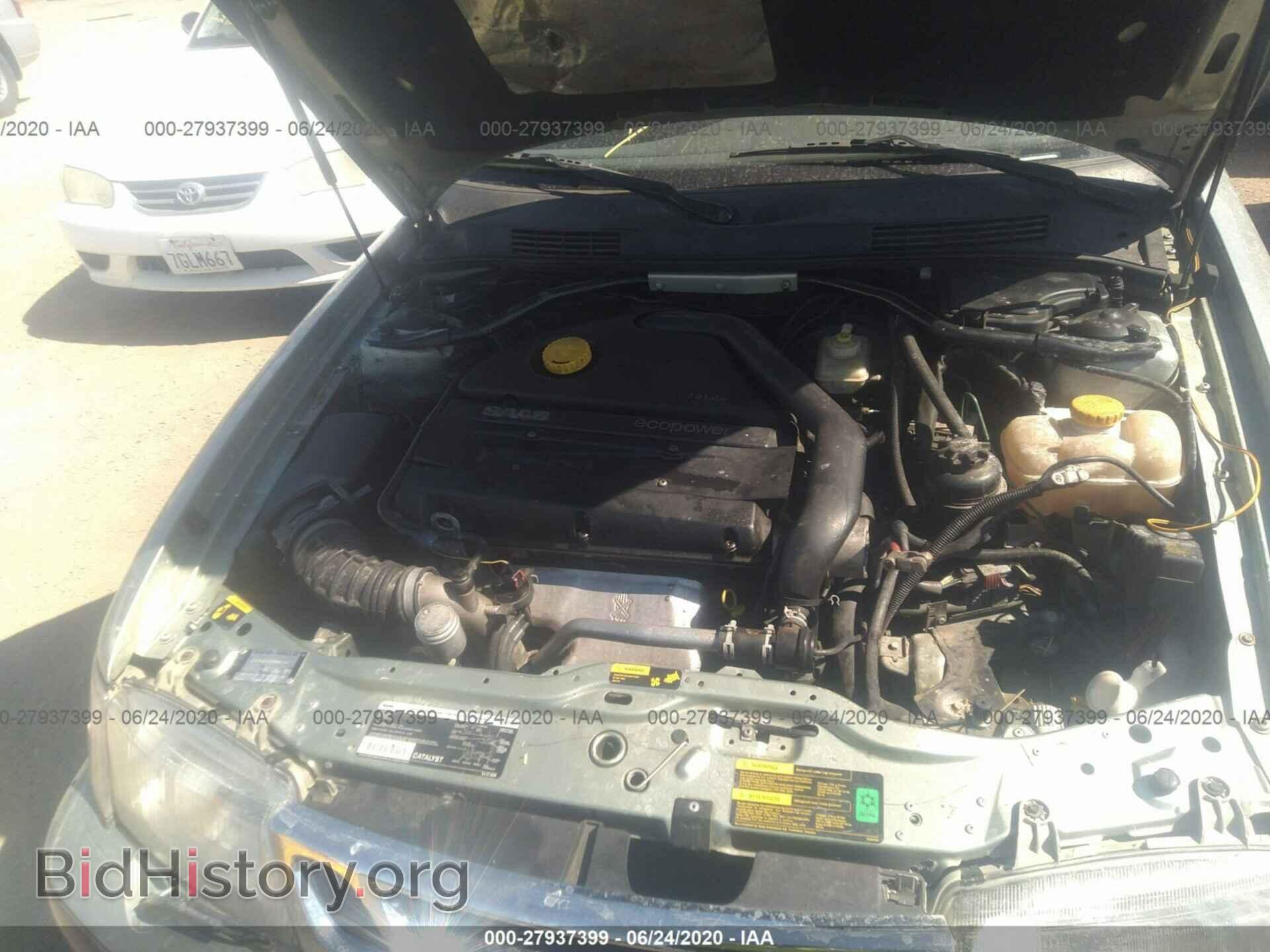 2000 SAAB 9-3 - VIN: YS3DD78H7Y7009282 - Фото 10