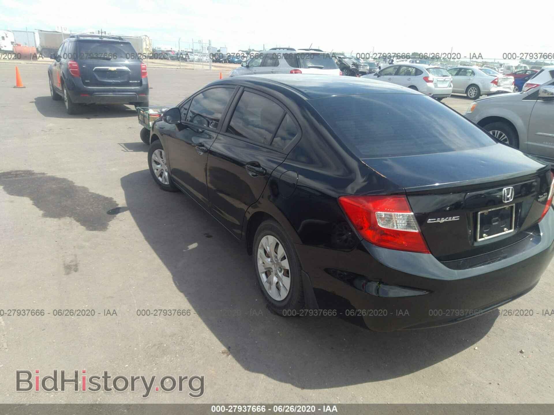 2012 HONDA CIVIC SDN - VIN: 2HGFB2F56CH545673 - Фото 3