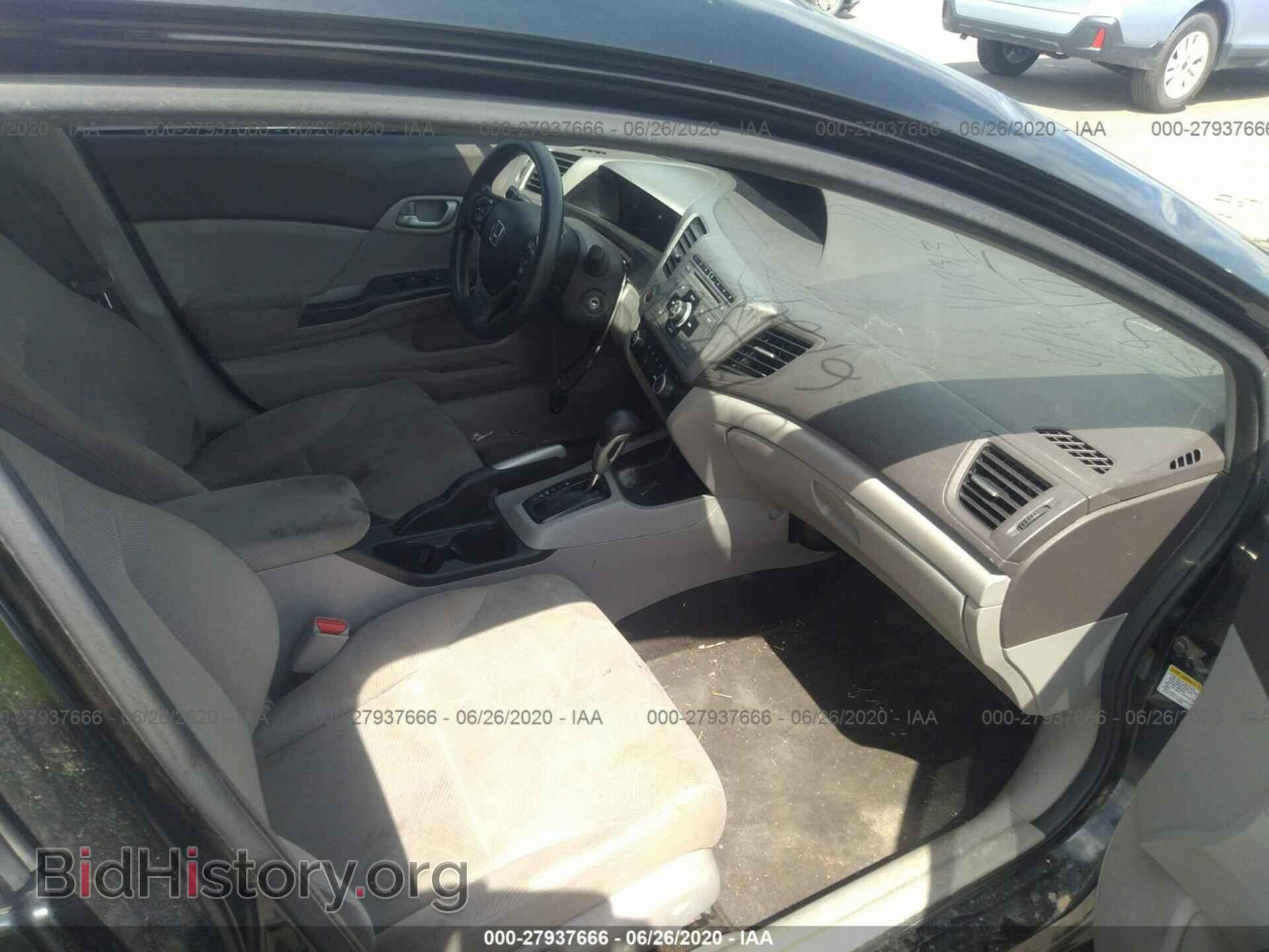 2012 HONDA CIVIC SDN - VIN: 2HGFB2F56CH545673 - Фото 5