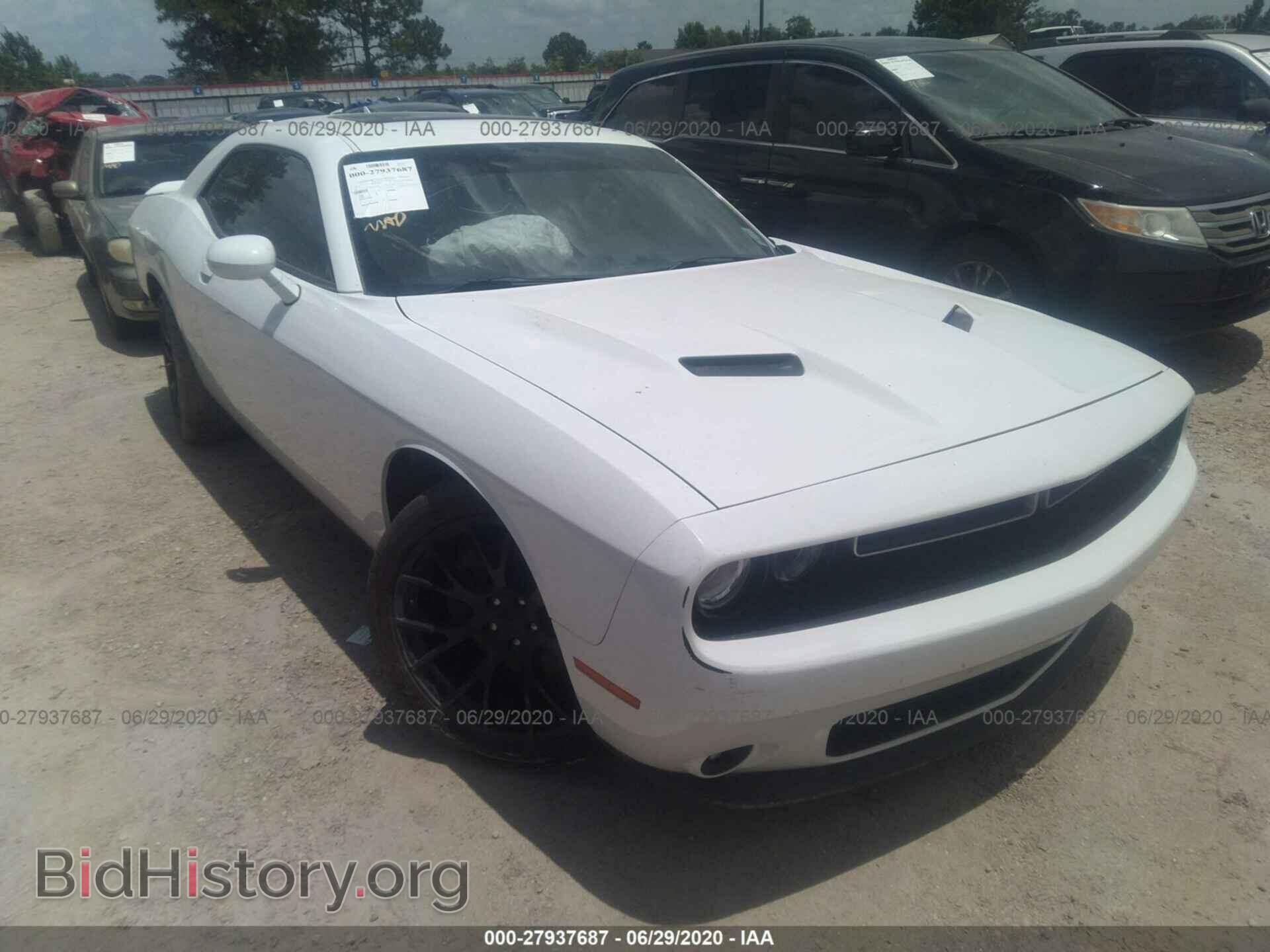 Photo 2C3CDZAGXGH221763 - DODGE CHALLENGER 2016