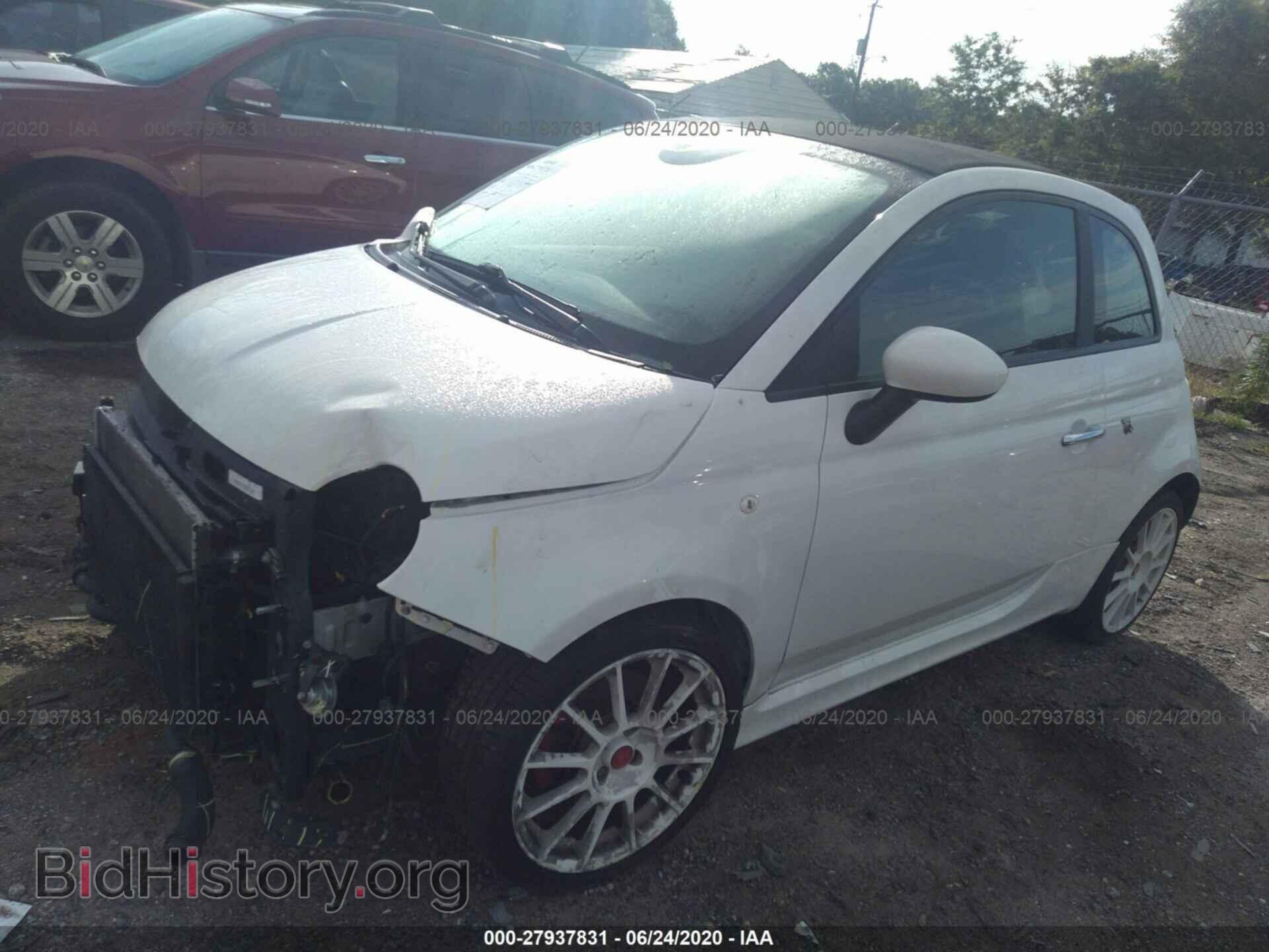 2013 FIAT 500 - VIN: 3C3CFFJH6DT670345 - Фото 2