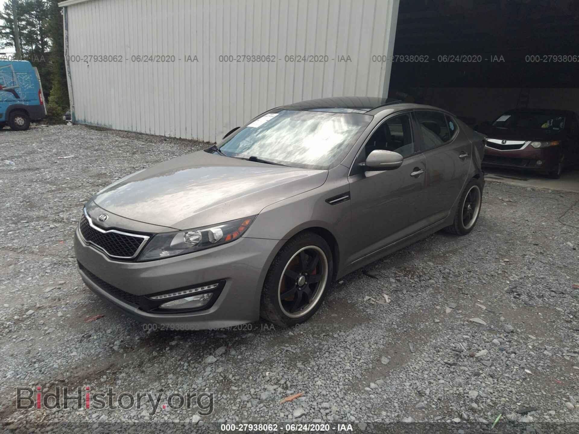 2013 KIA OPTIMA - VIN: 5XXGR4A67DG111132 - Фото 2