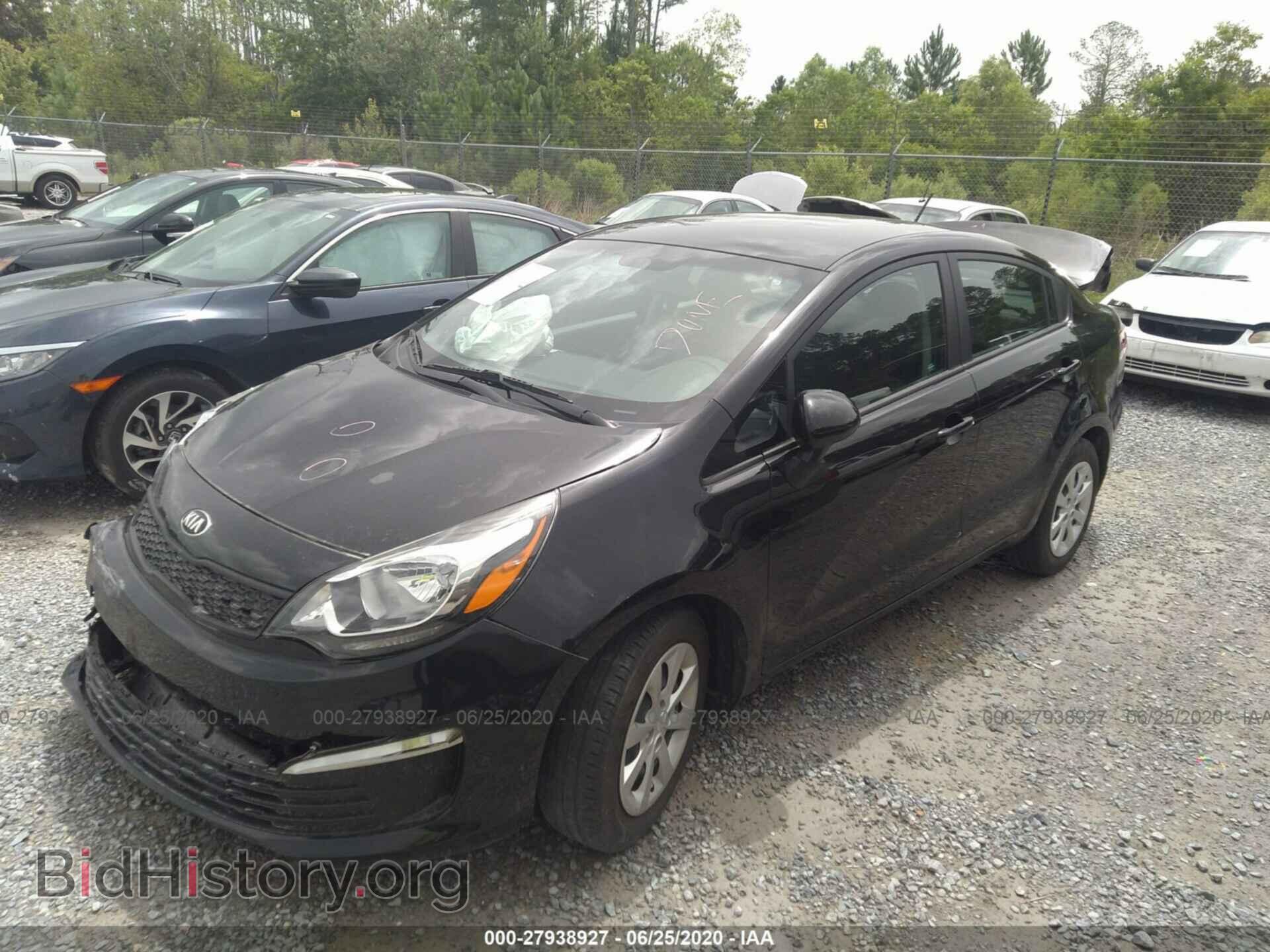 2017 KIA RIO - VIN: KNADM4A3XH6113787 - Фото 2
