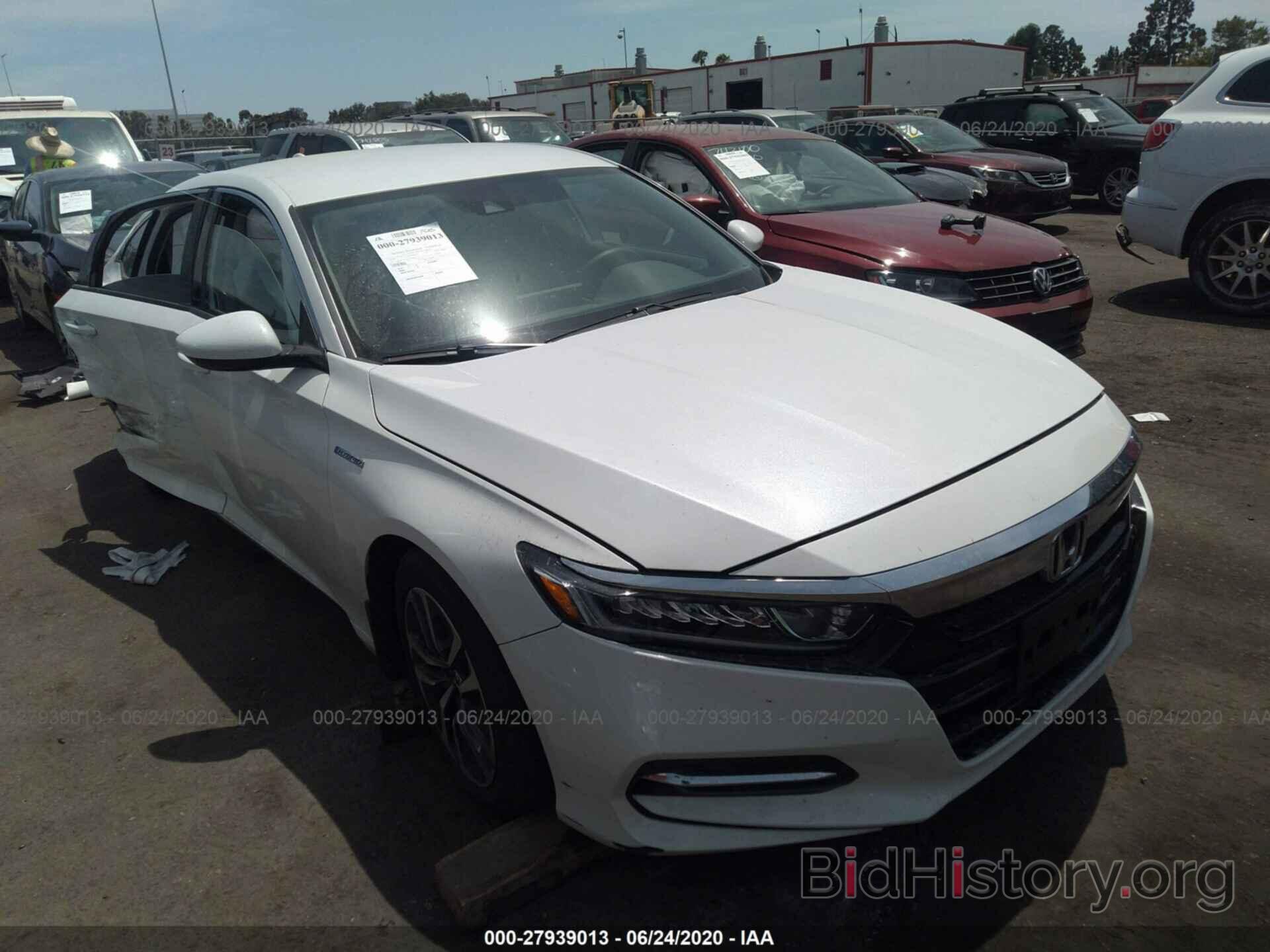 Photo 1HGCV3F19KA016597 - HONDA ACCORD HYBRID 2019