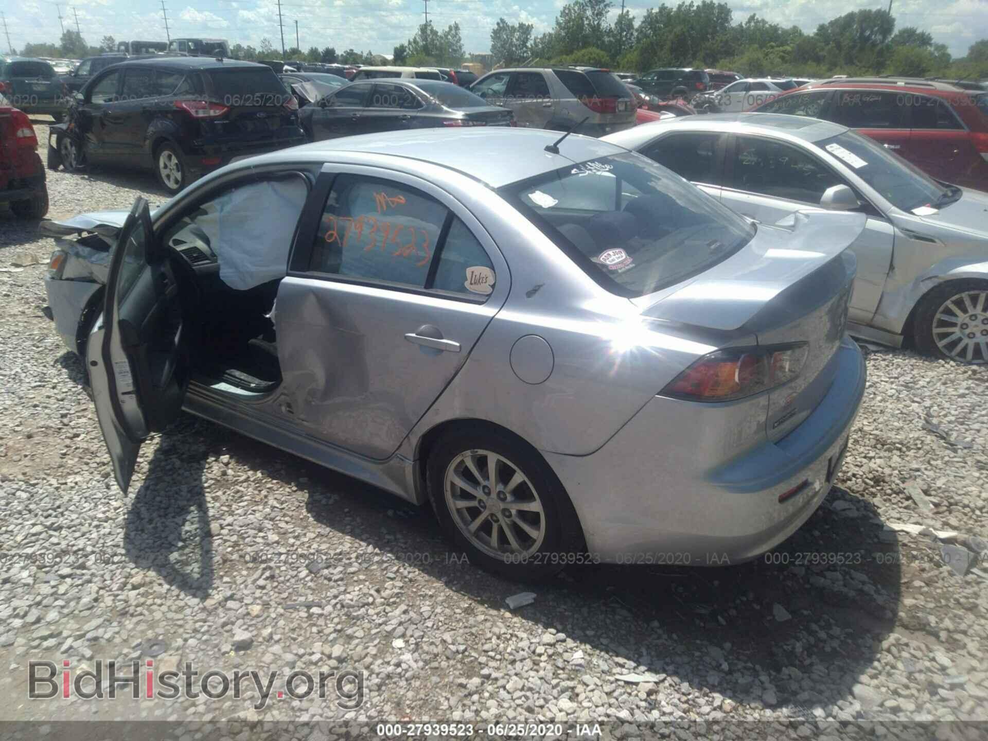 2012 MITSUBISHI LANCER - VIN: JA32U2FU3CU025585 - Фото 3