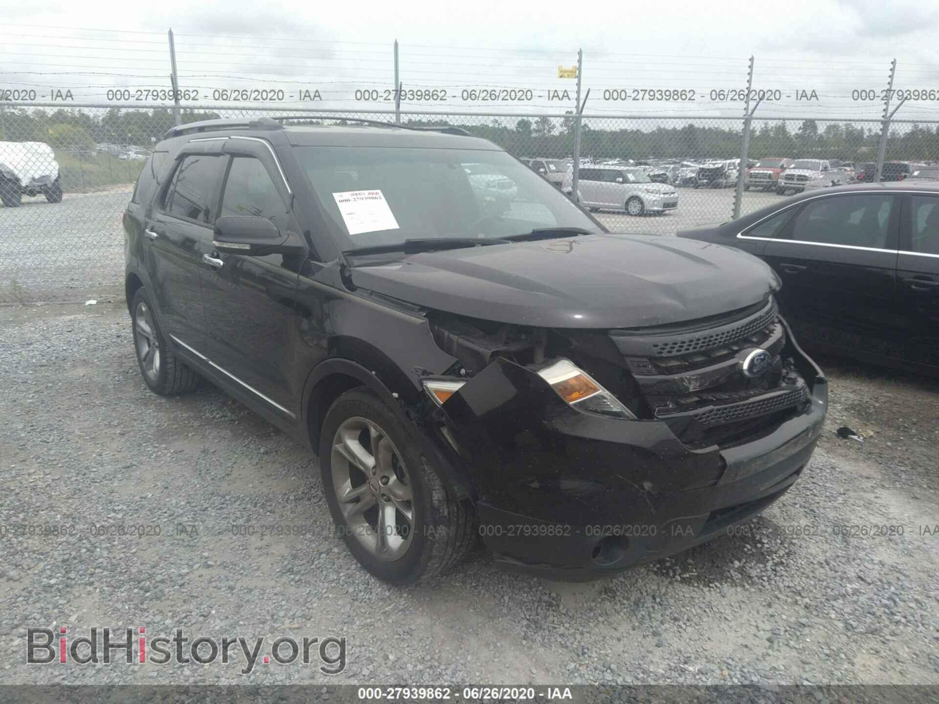 Photo 1FM5K7F88DGB50887 - FORD EXPLORER 2013