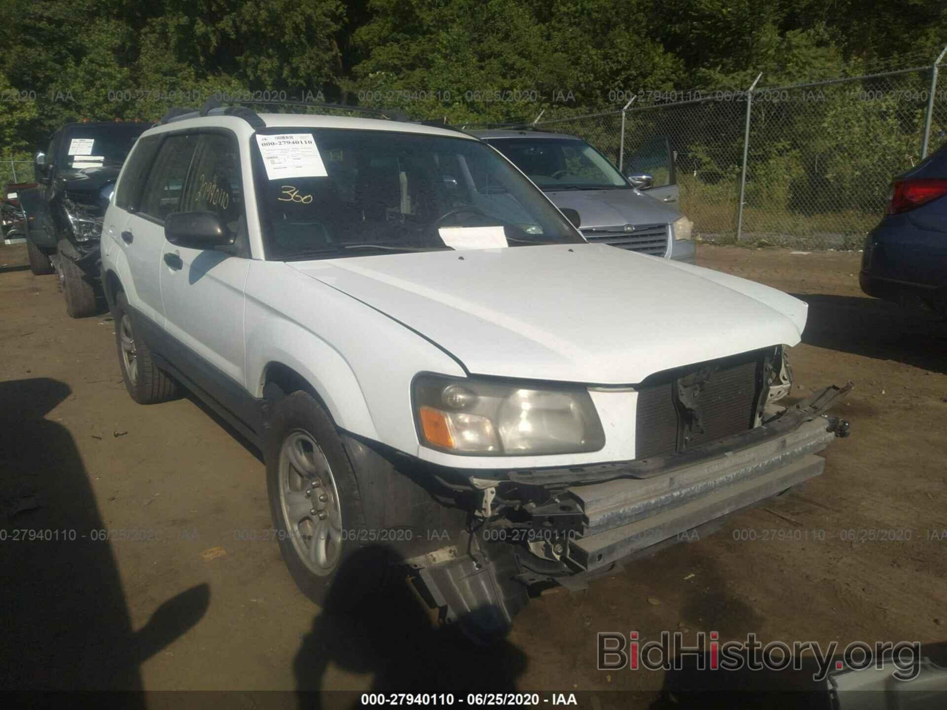 Photo JF1SG636X3H766949 - SUBARU FORESTER 2003