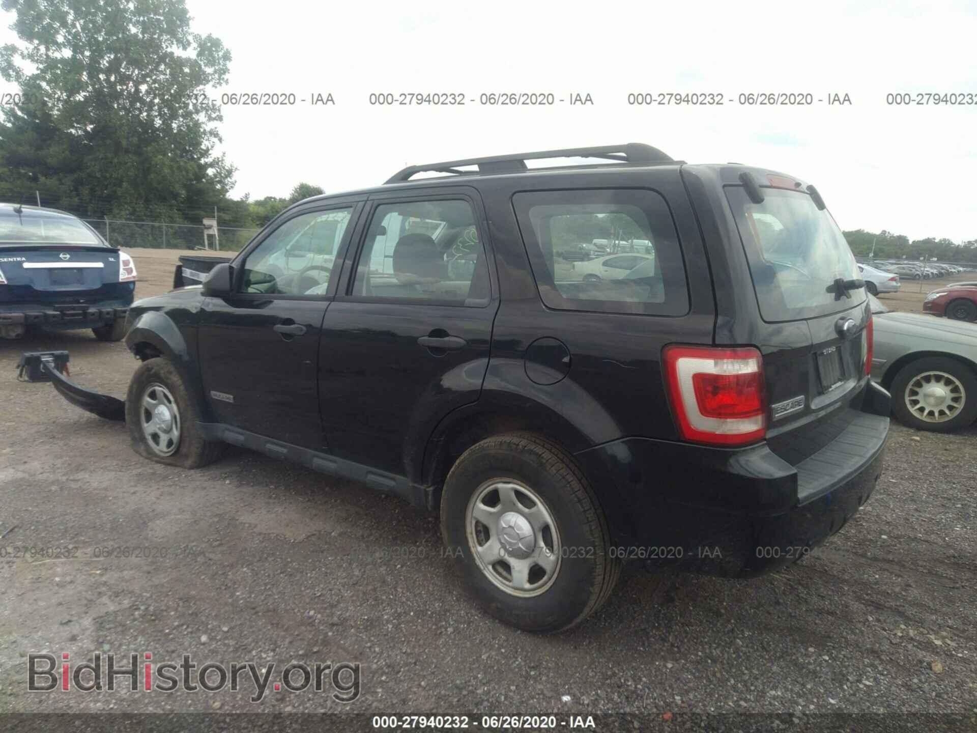 2008 FORD ESCAPE - VIN: 1FMCU02Z48KD85202 - Фото 3