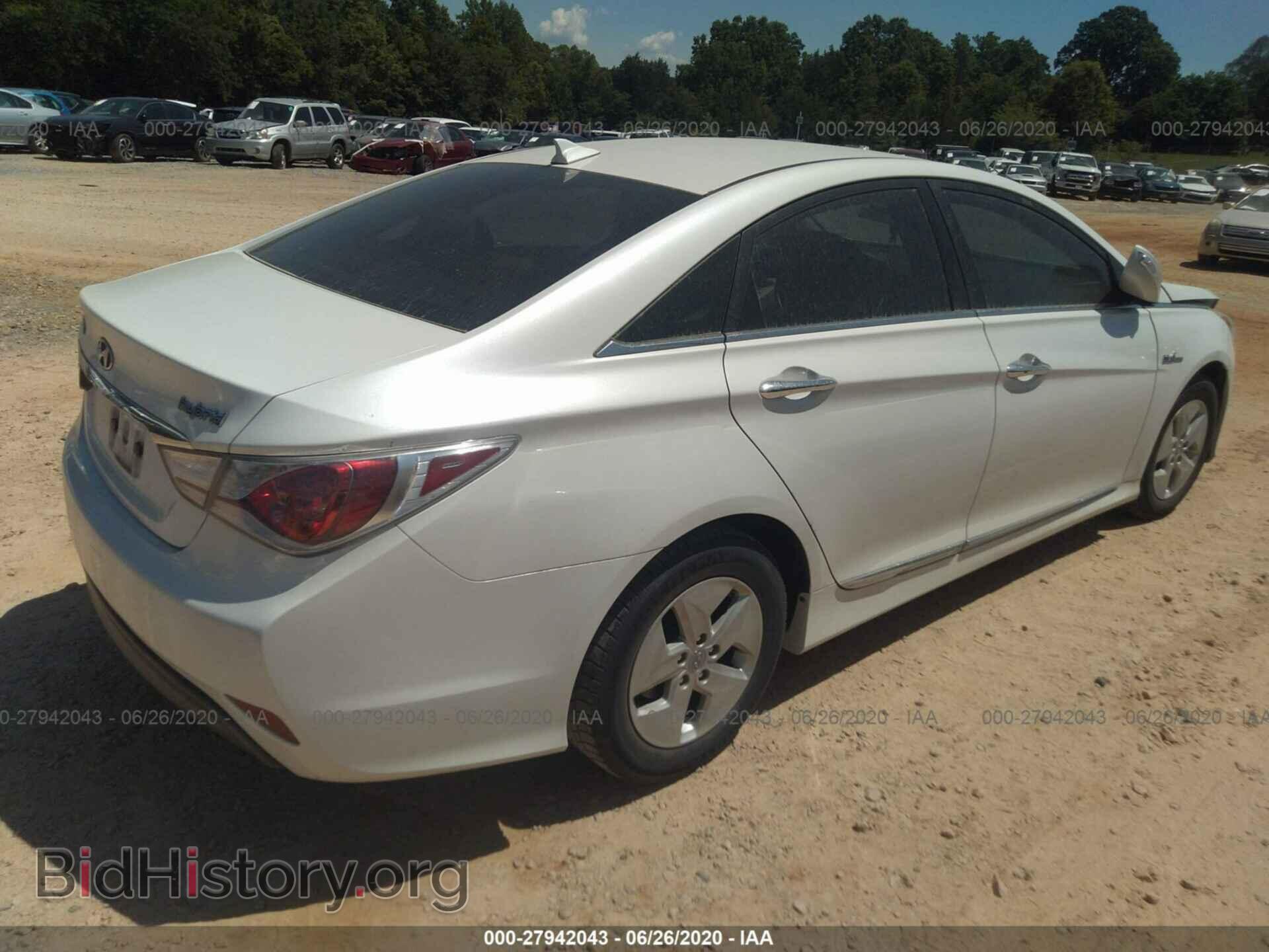 2012 HYUNDAI SONATA - VIN: KMHEC4A49CA047978 - Фото 4